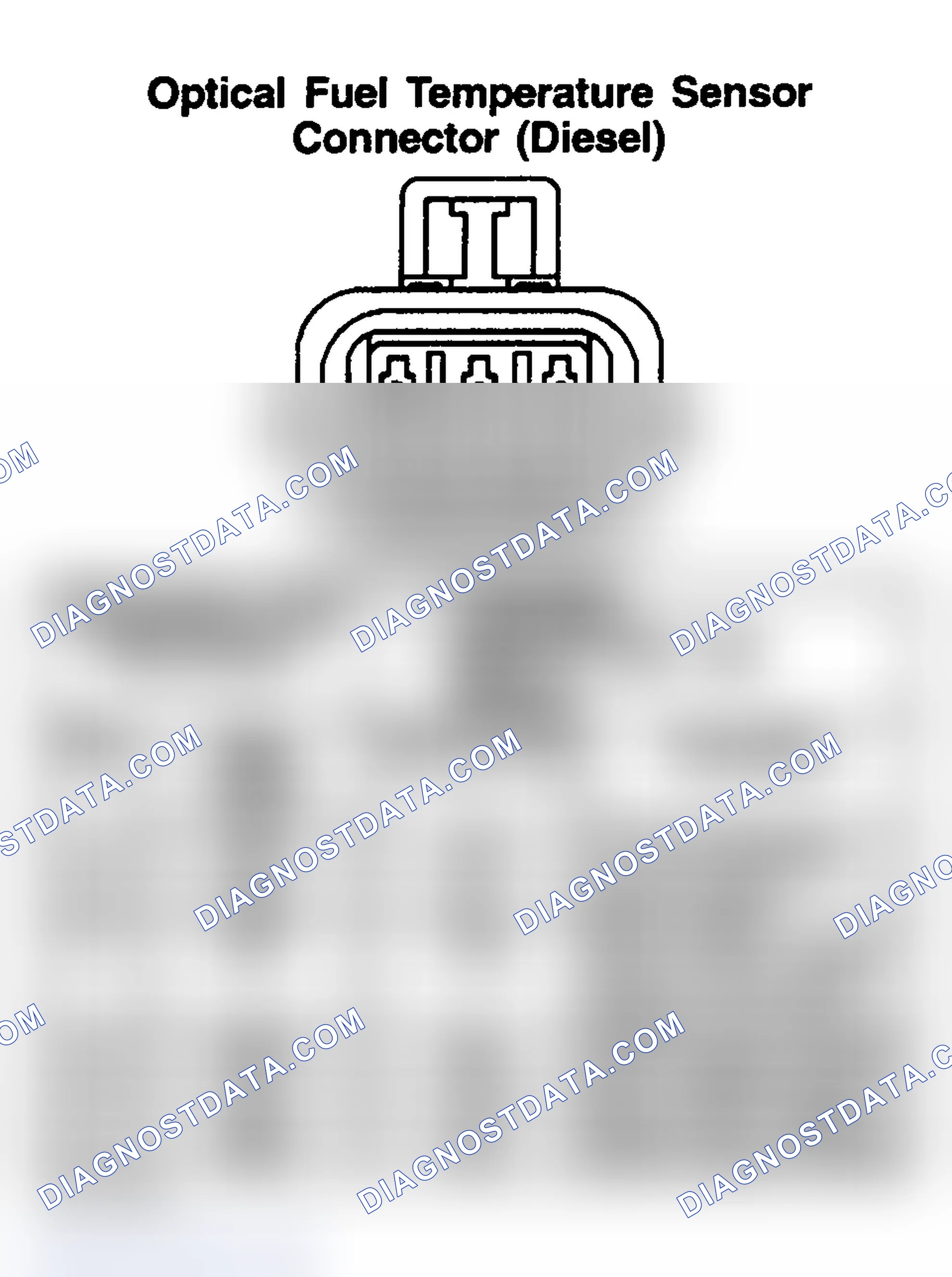 Scheme 204: OPTICAL FUEL TEMPERATURE SENSOR (DIESEL)