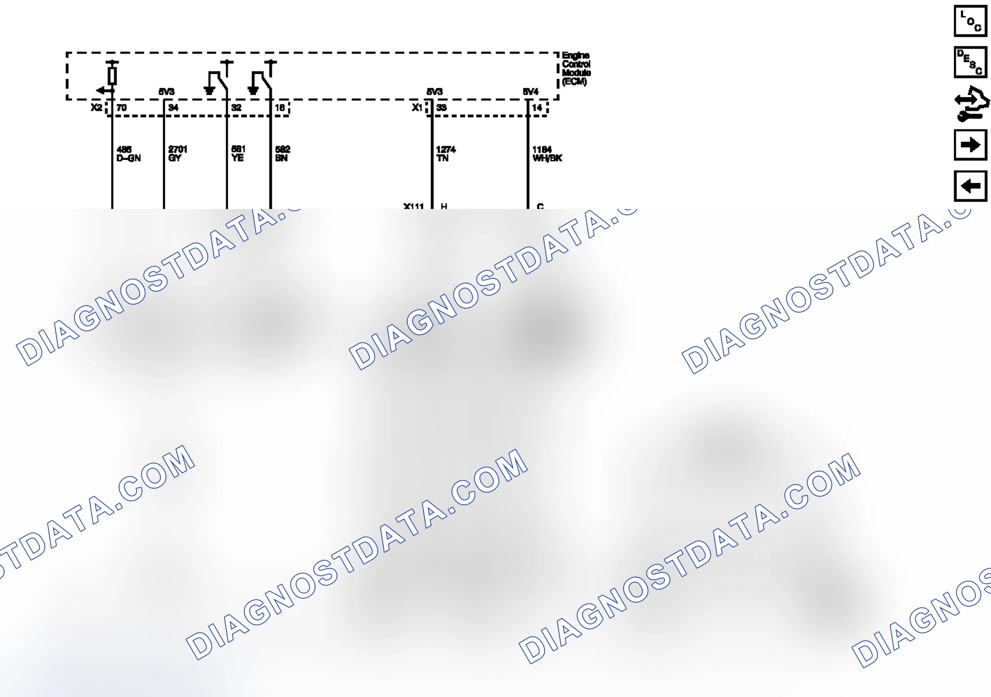 Scheme 16: Engine Data Sensors- Throttle Controls