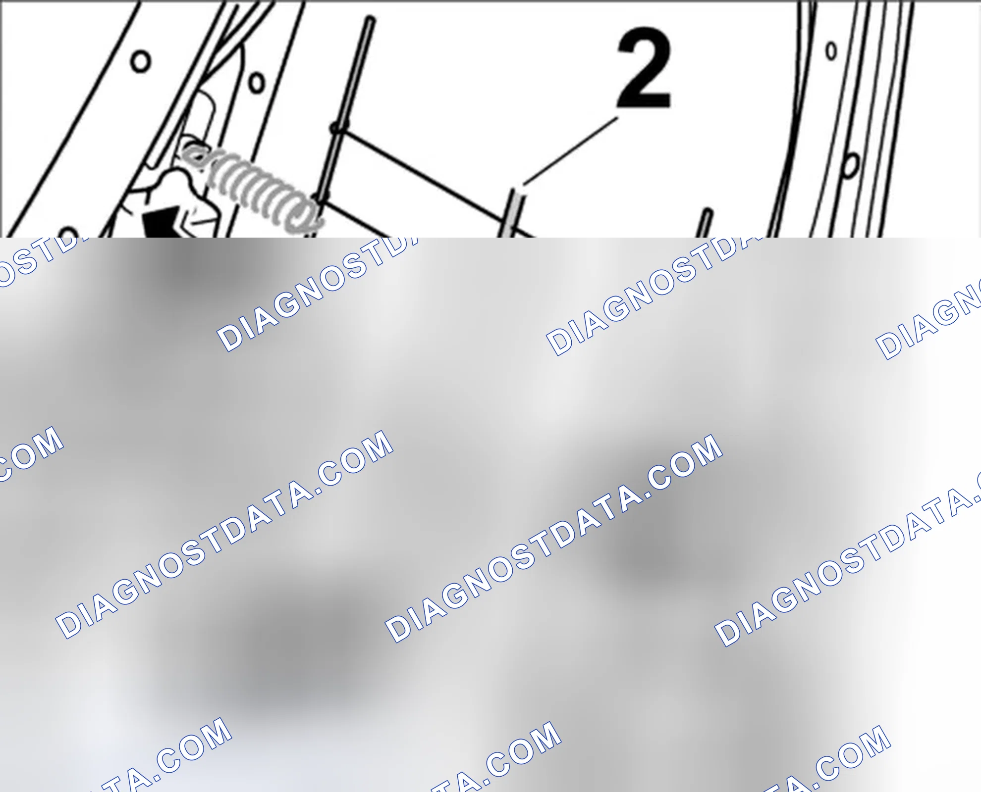 Scheme 97: Removing inner spring on backrest frame