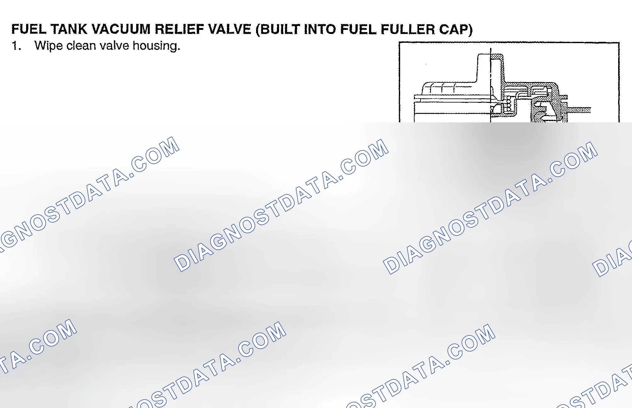 Scheme 143: Fuel Tank Vacuum Relief Valve (Built Into Fuel Filler Cap)