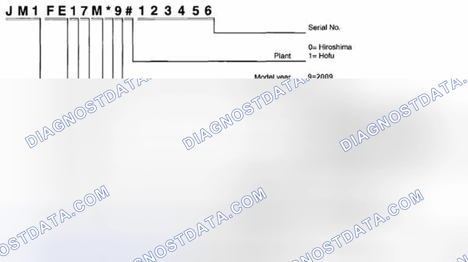Scheme 3: VEHICLE IDENTIFICATION NUMBER (VIN) CODE