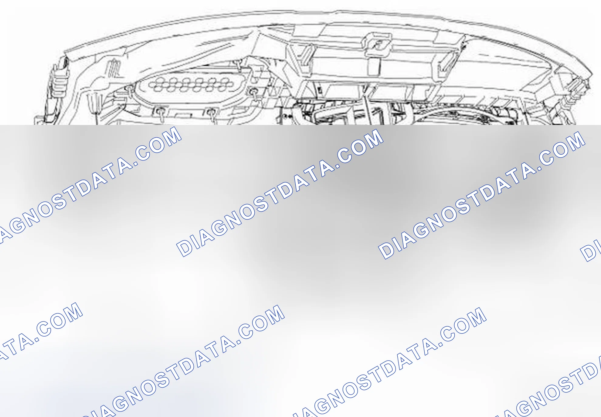 Scheme 7: Instrument Panel Outer Air Outlet Duct Replacement