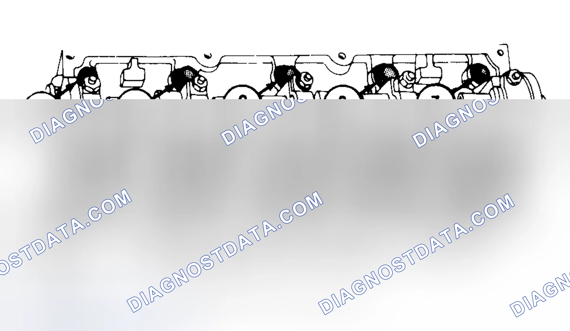 Scheme 7: Typical Cylinder Head Tightening or Loosening Sequence