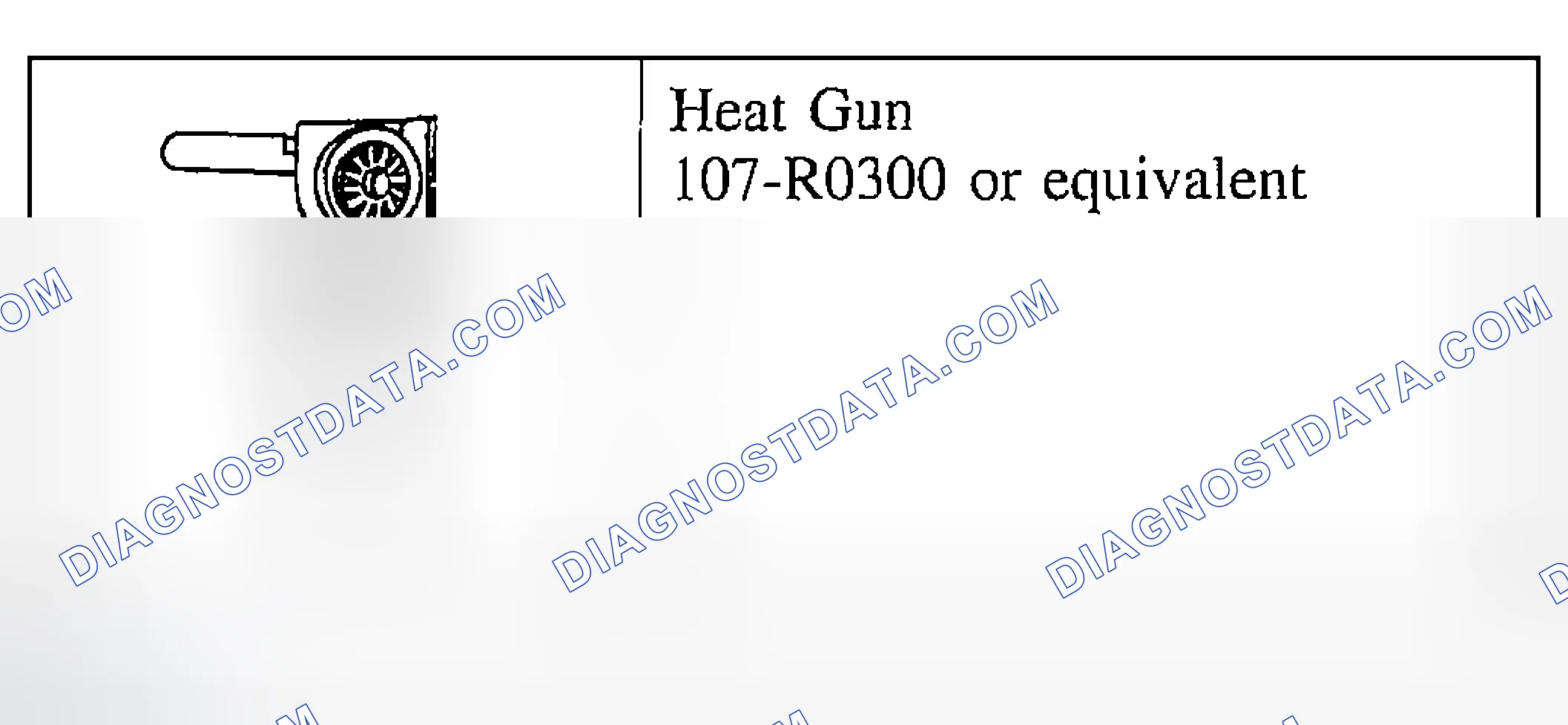 Scheme 27: Special Tool(s)