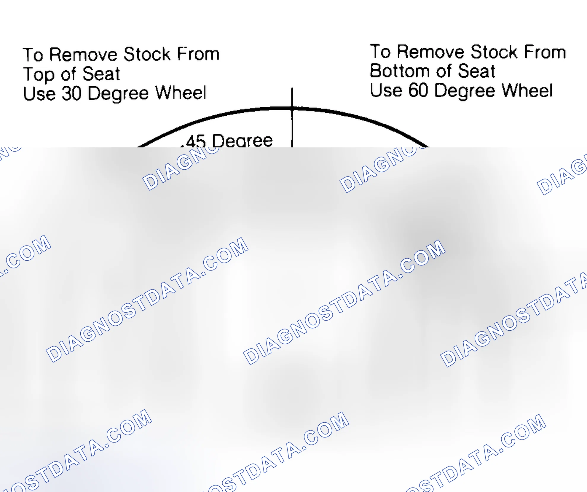 Scheme 19: Adjusting Valve Seat Width