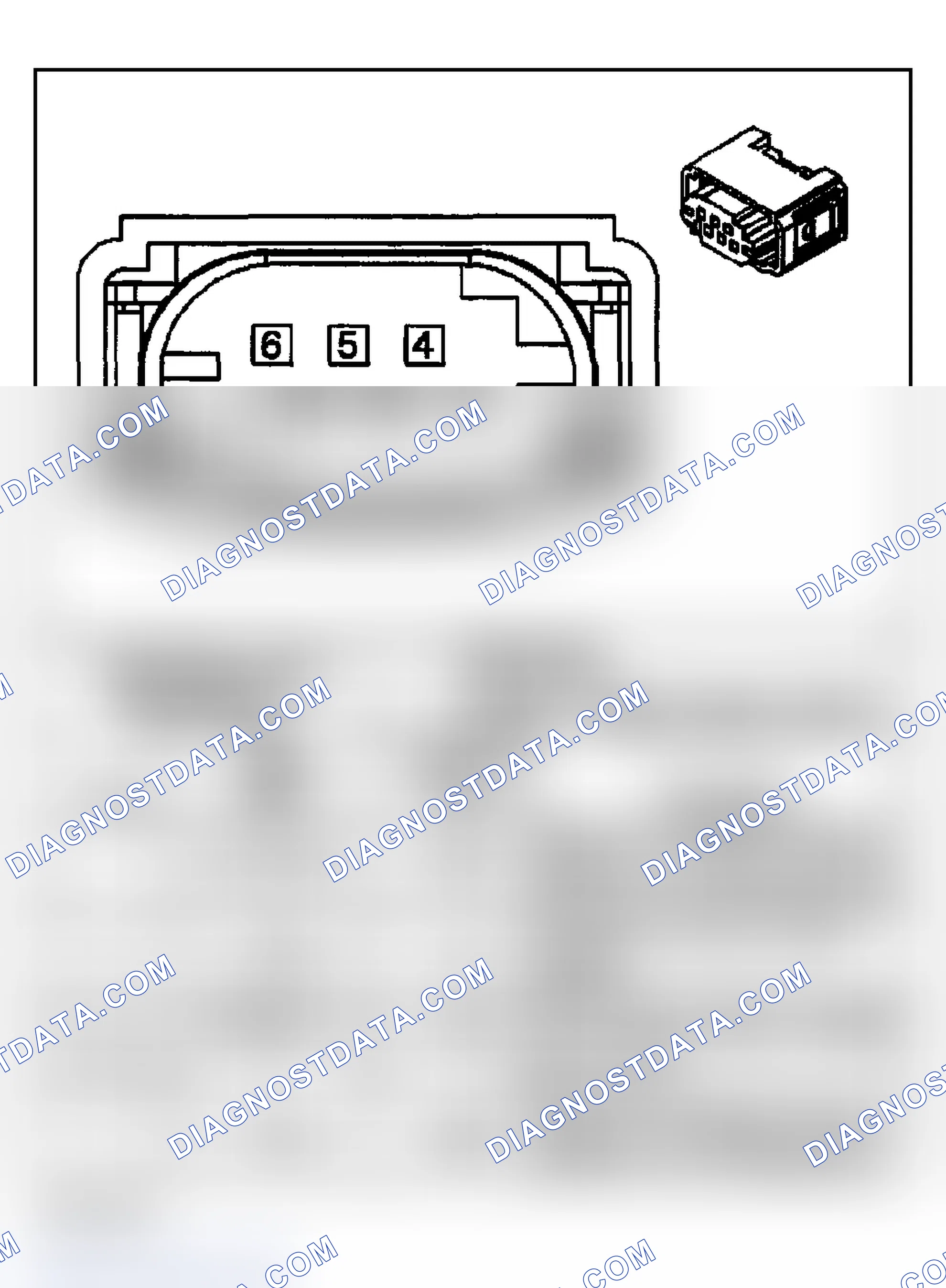 Scheme 11: Rear Wheel Steering Connector End Views
