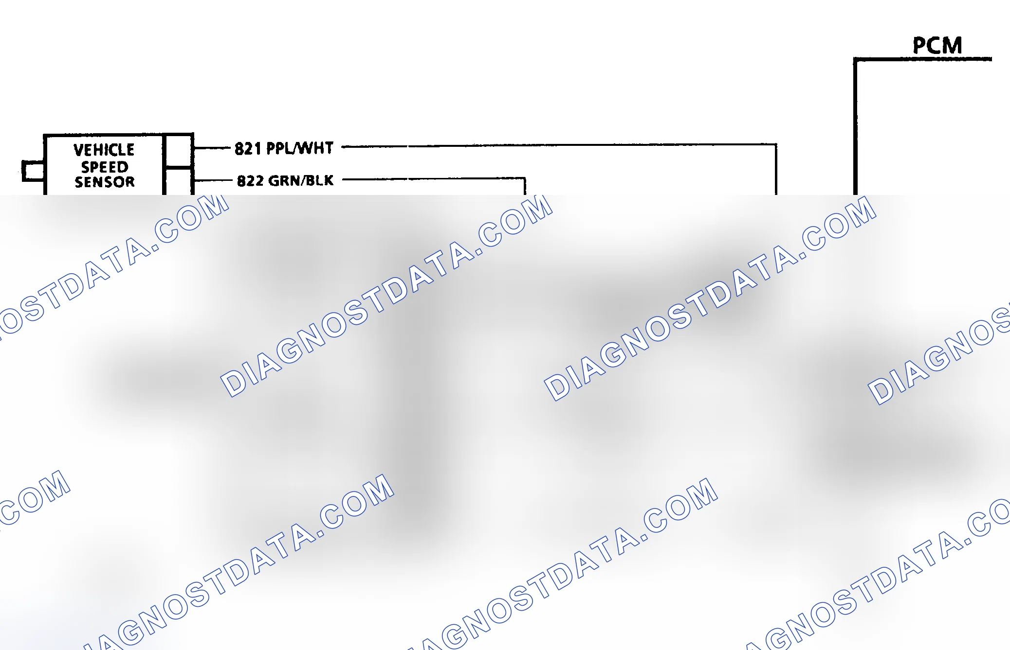 Scheme 45: Code 24 Schematic ("G" Series) Vehicle Speed Sensor Transmission Output Signal