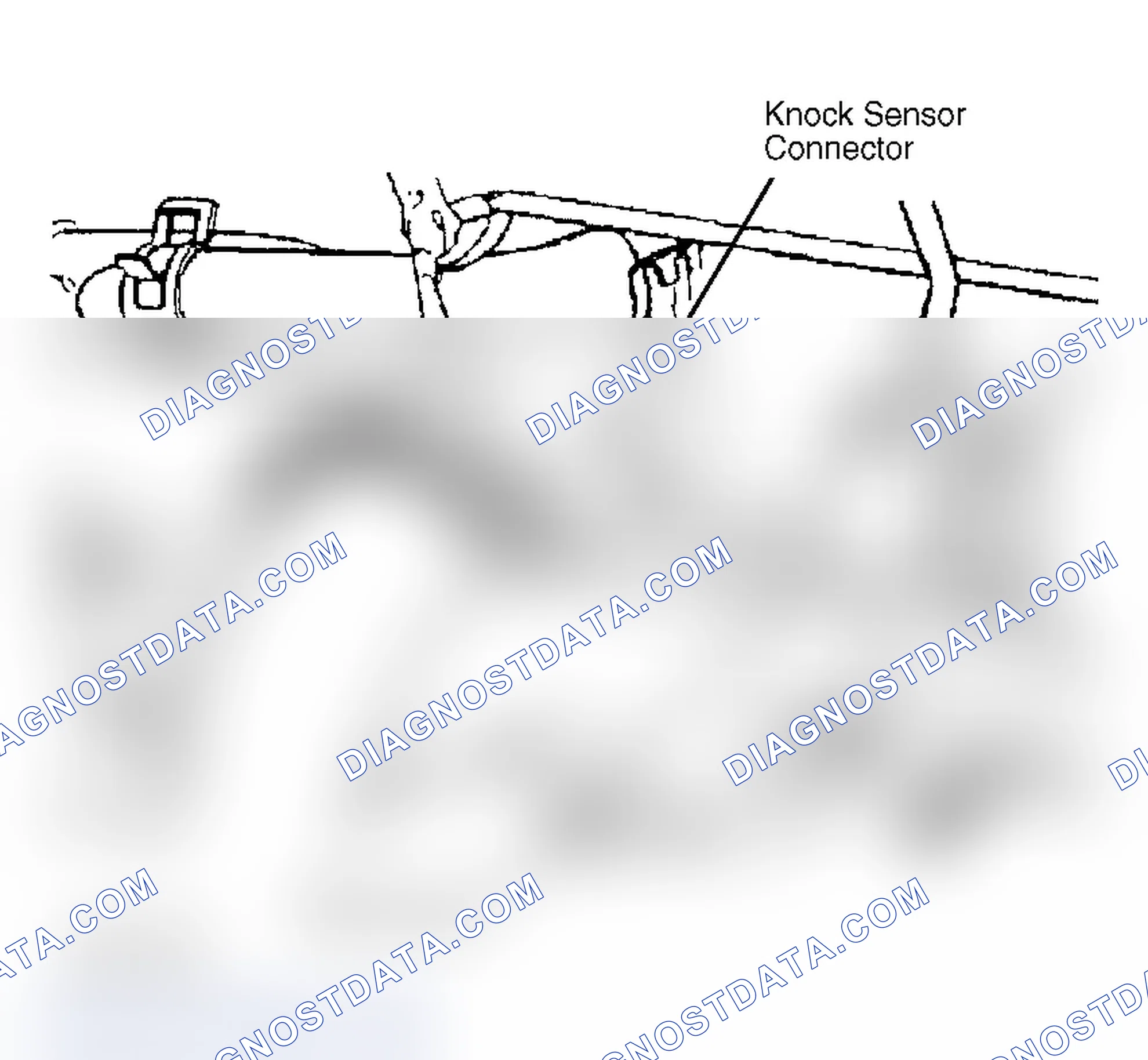Scheme 43: Knock Sensor Location