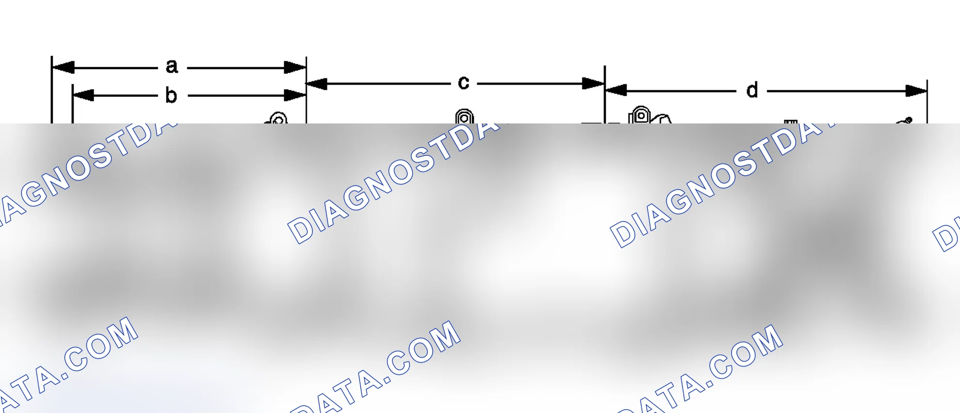 Scheme 2: Dimensions - Frame (1500 Sub/Yukon XL/Avalanche 2WD/4WD)