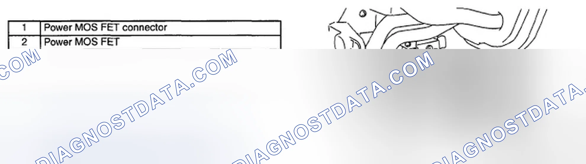 Scheme 26: POWER METAL OXIDE SEMICONDUCTOR FIELD EFFECT TRANSISTOR (POWER MOS FET) REMOVAL/INSTALLATION