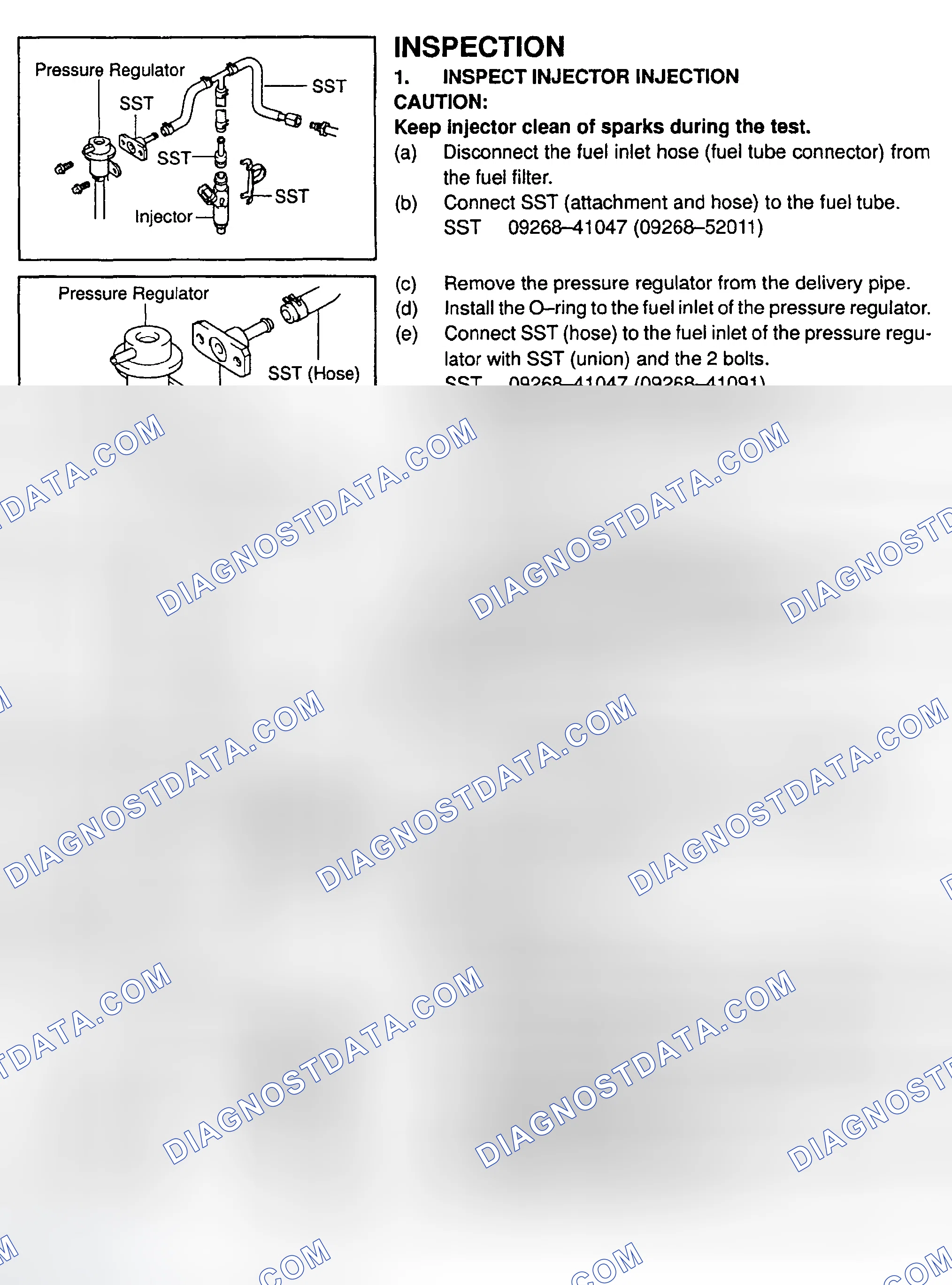 Scheme 567: Fuel Injectors (Sequoia)