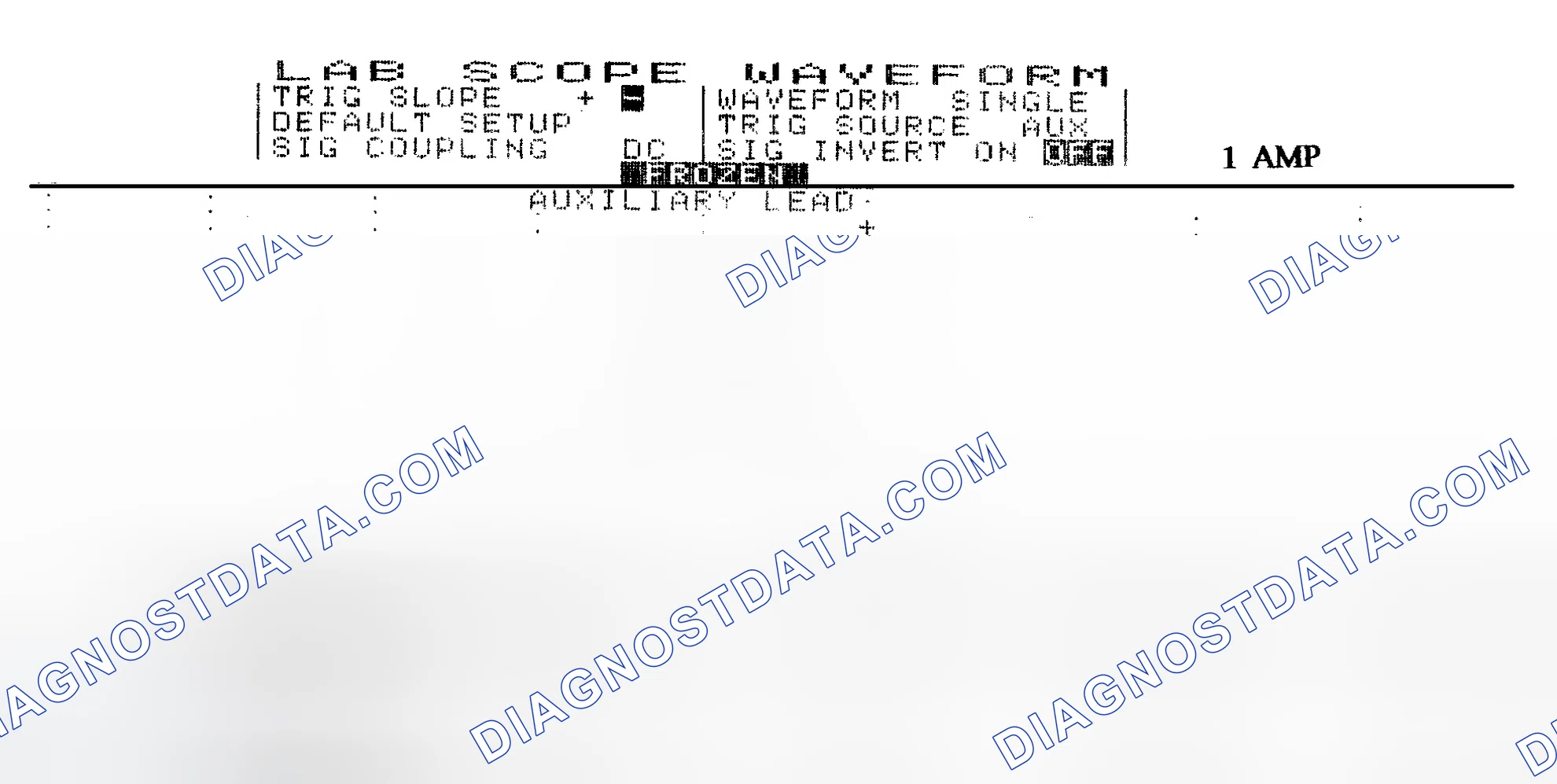 Scheme 20: Single Injector w/Normal Current Flow - Current Pattern