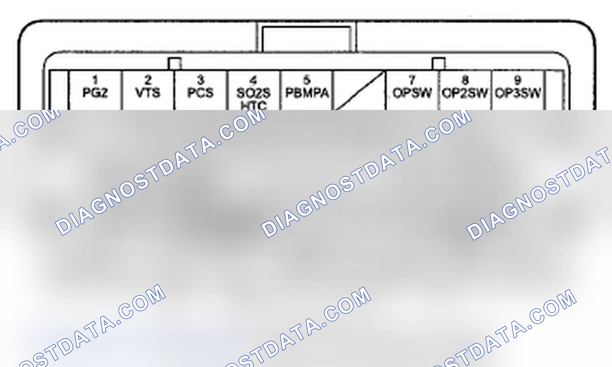 Scheme 19: PCM Inputs and Outputs at PCM Connector B (delta) (44P)