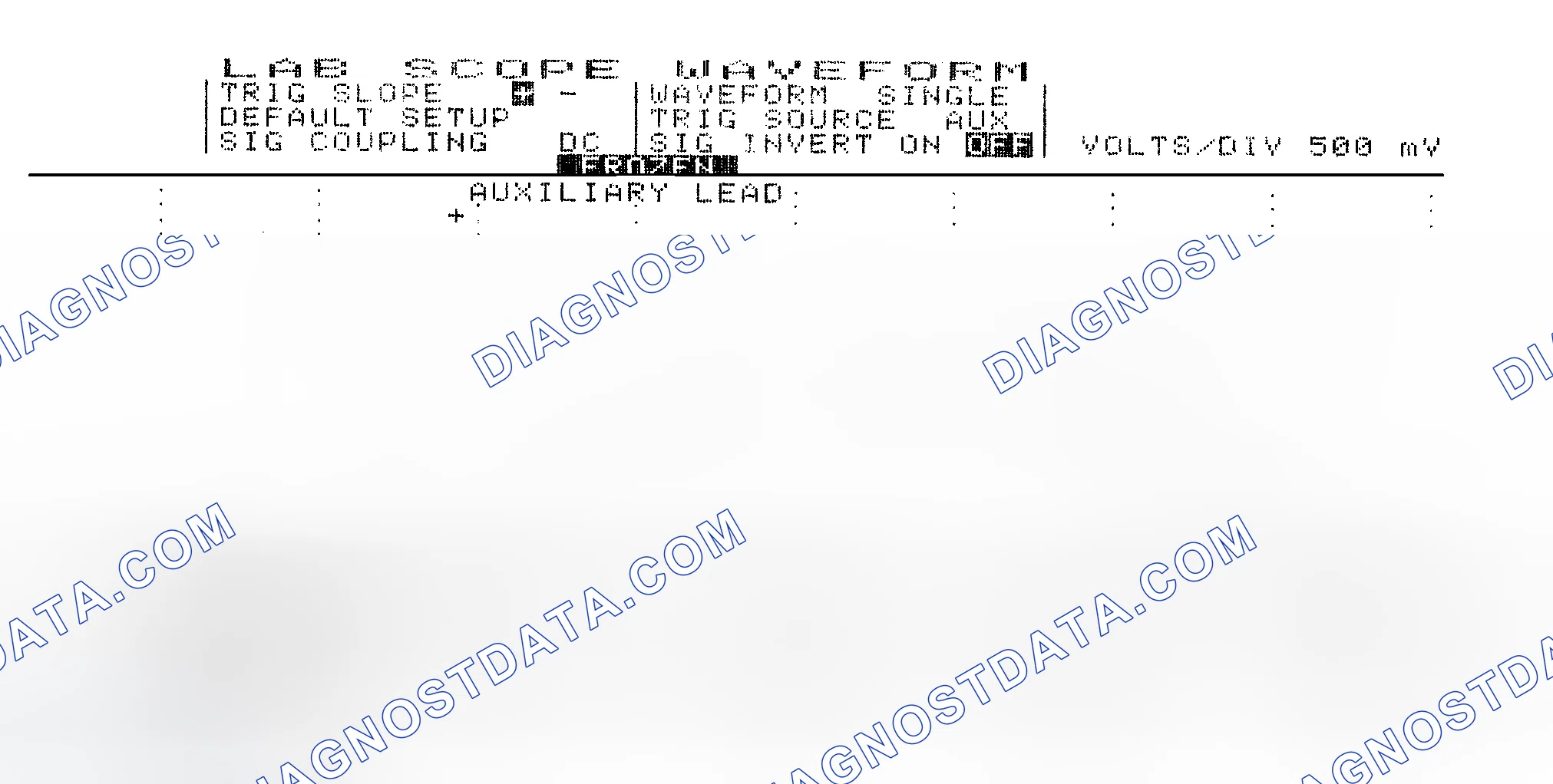 Scheme 14: Single Injector w/Excessive Current Flow - Current Pattern
