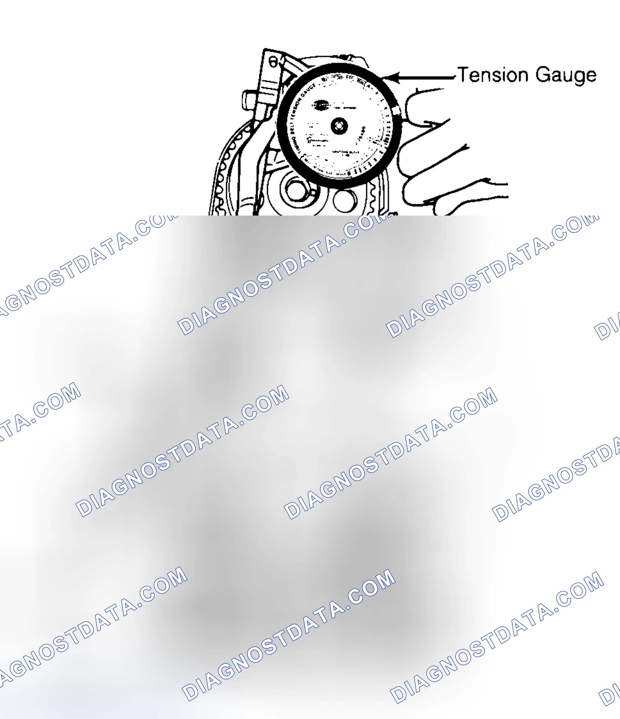 Scheme 3: Adjusting Typical Timing Belt Tension