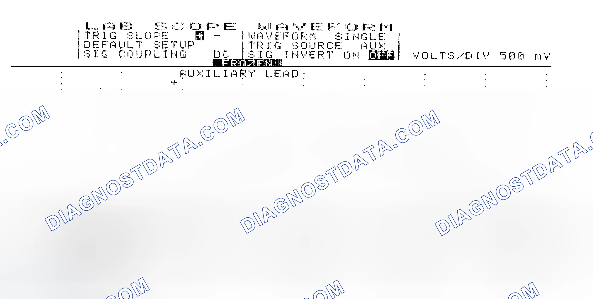 Scheme 14: Single Injector w/Excessive Current Flow - Current Pattern
