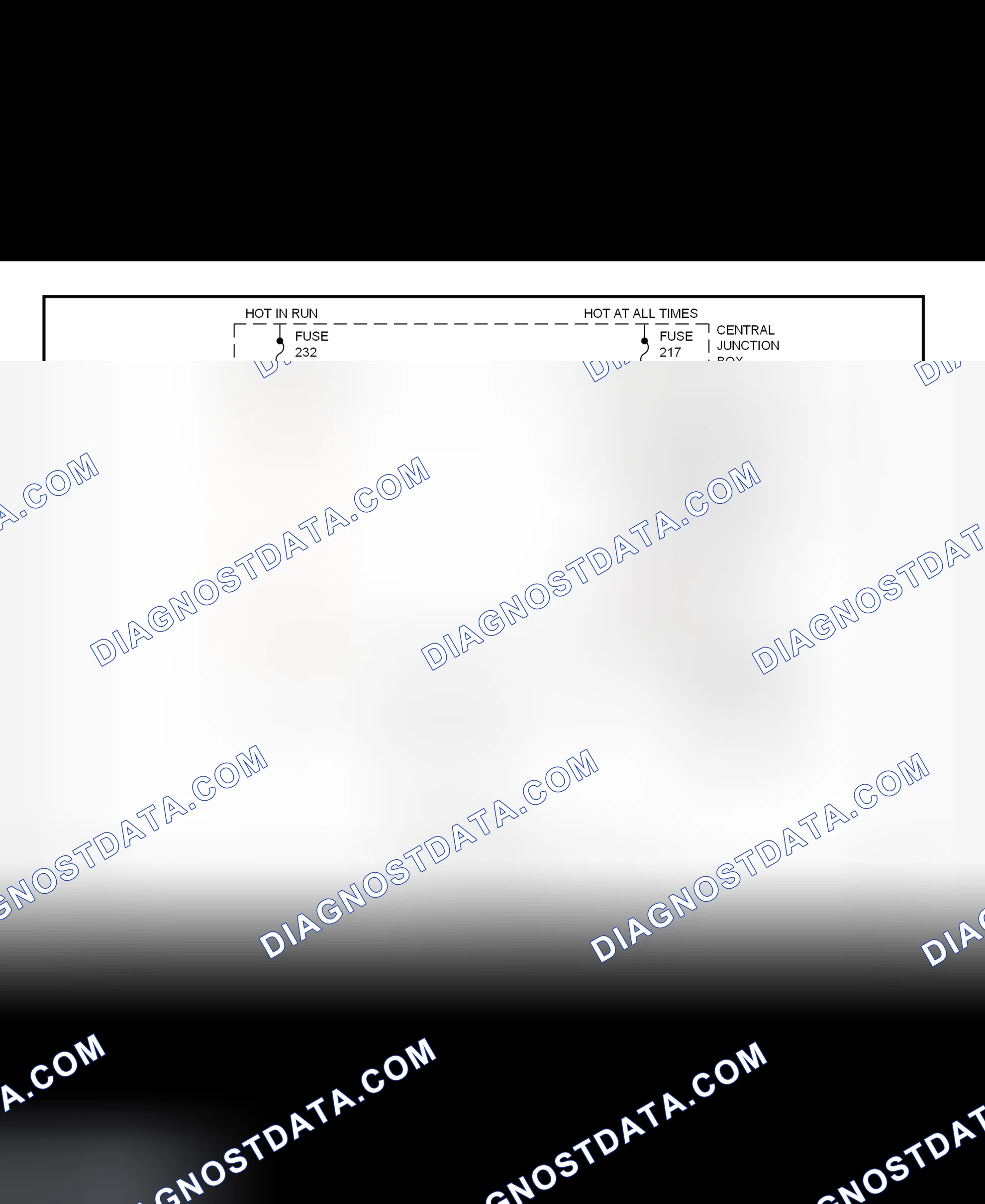 Fig. 206: Shift Interlock System Wiring Diagram (2001 Sable & Taurus)