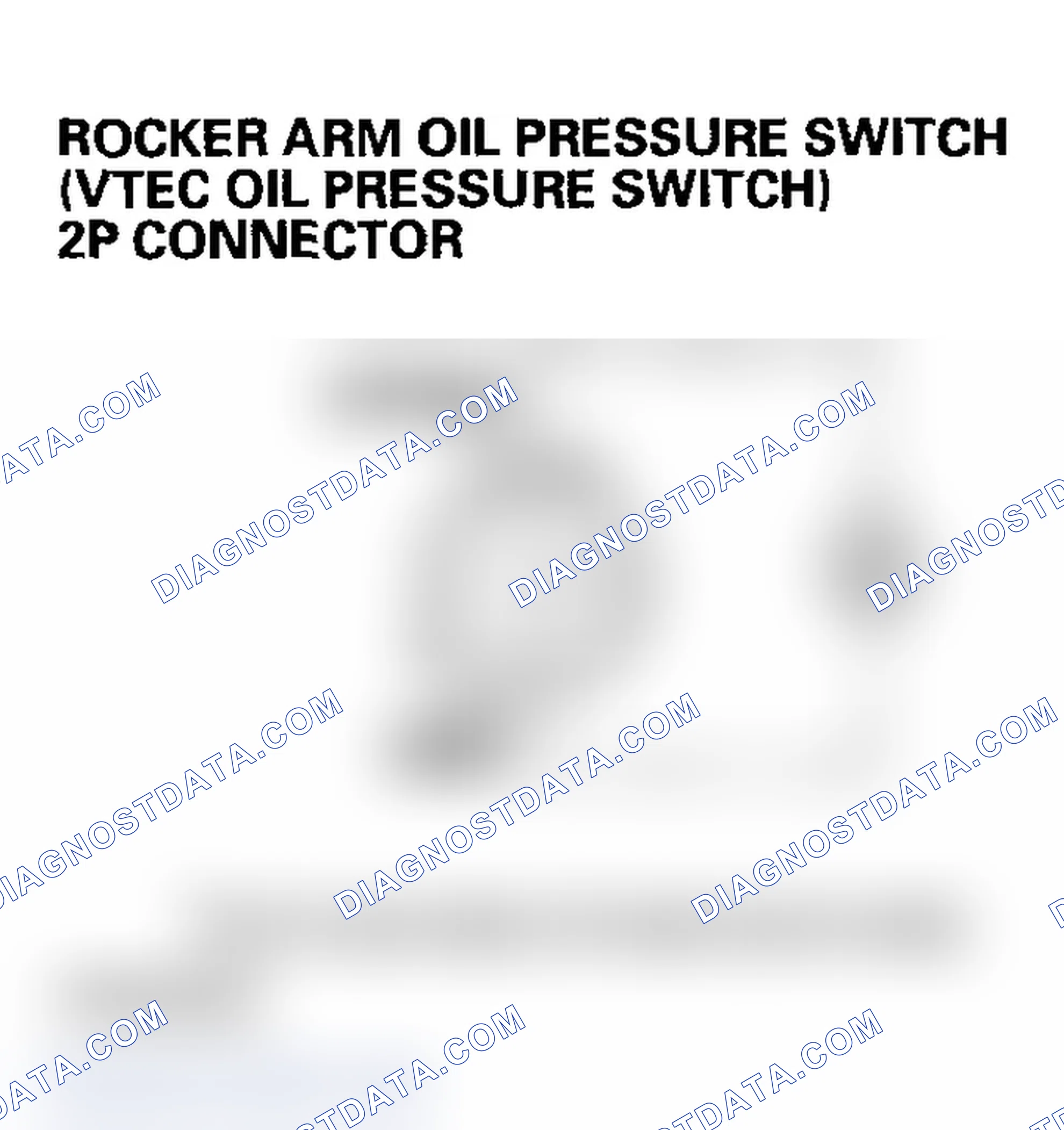 Scheme 457: DTC P2647: Rocker Arm Oil Pressure Switch (VTEC Oil Pressure Switch) Circuit High Voltage (2004-2005