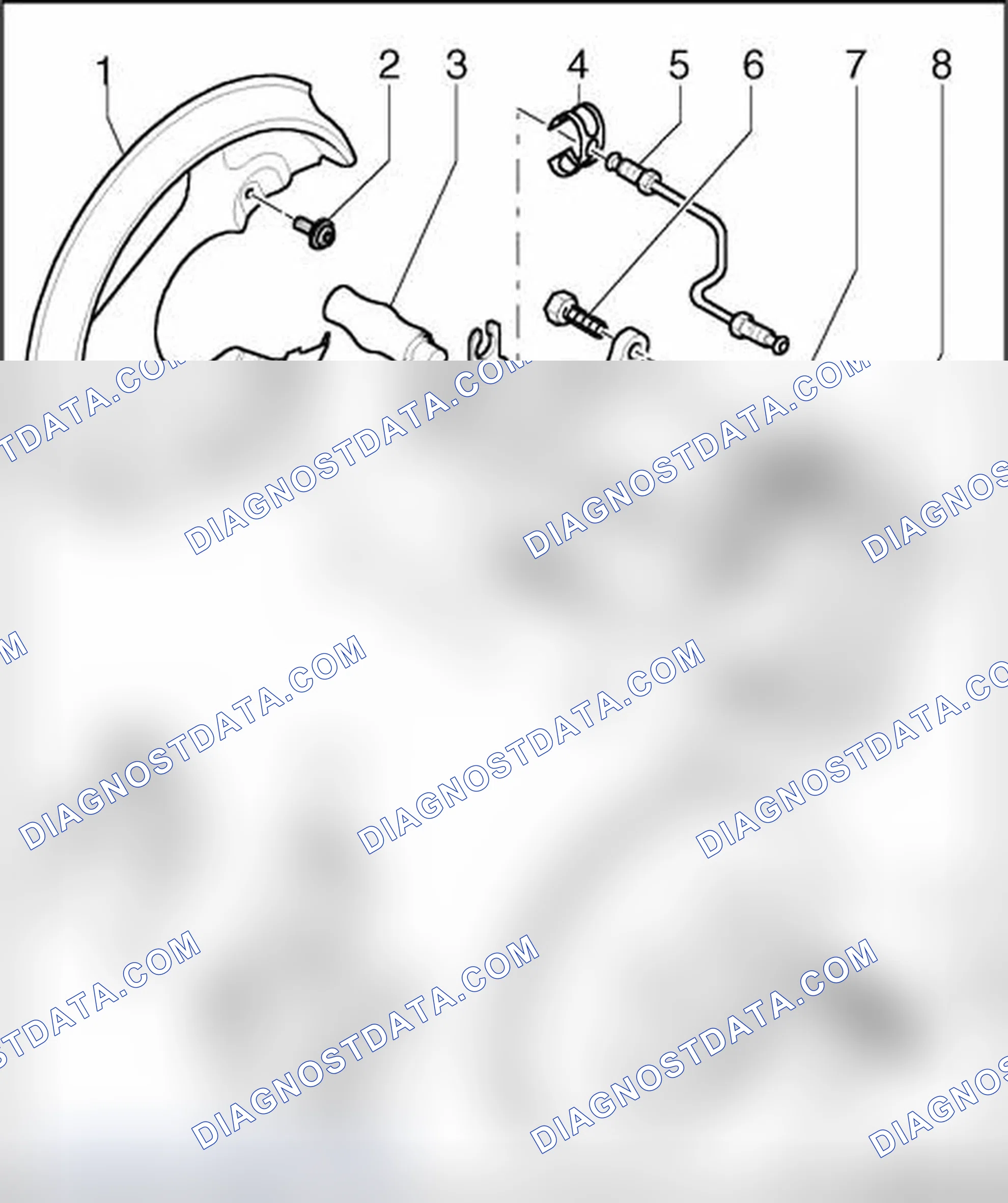 Scheme 47: Front brakes, servicing