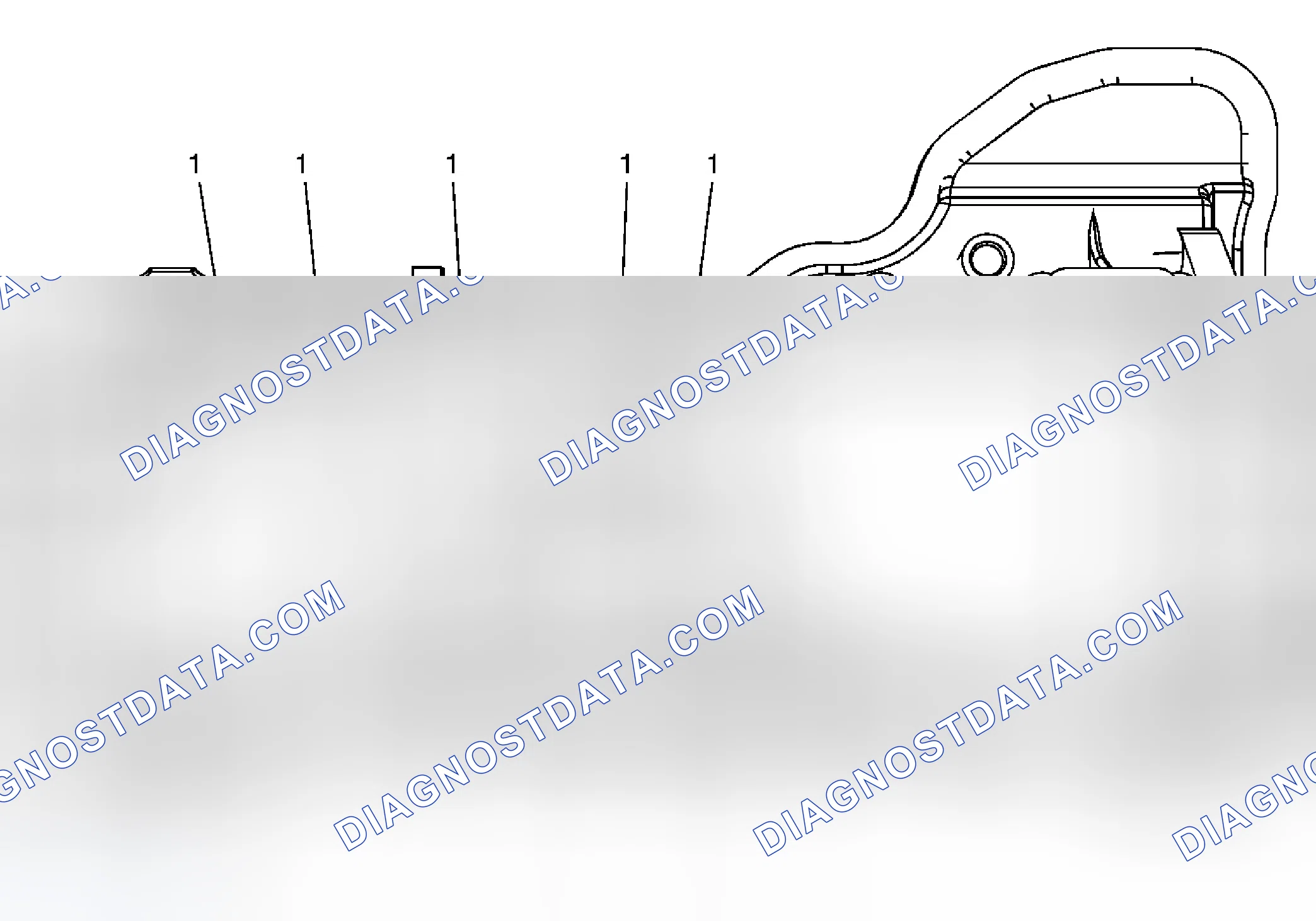 Scheme 36: Upper Oil Pan - Top View