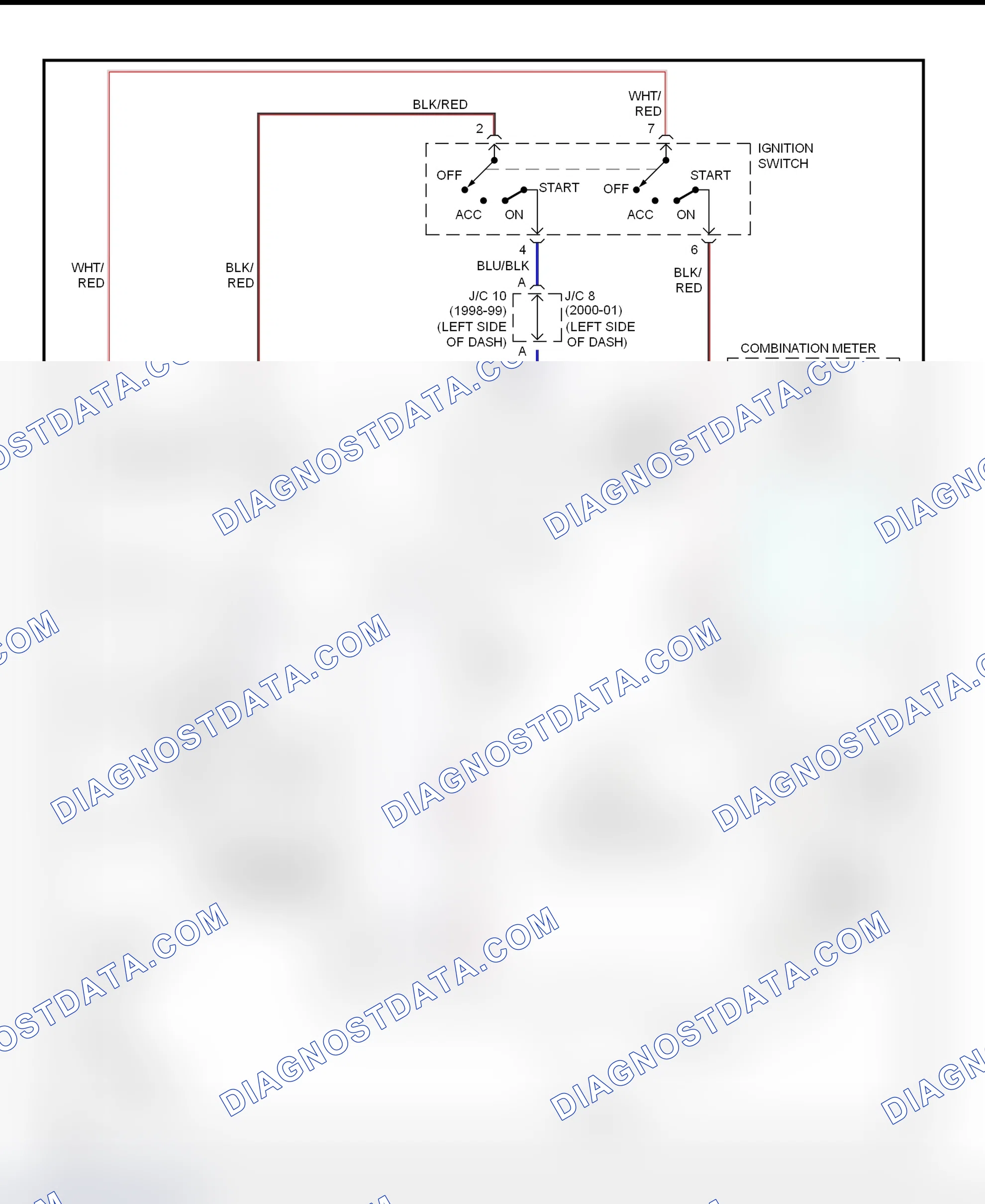 Scheme 14: Charging System Wiring Diagram (Lexus LX470)