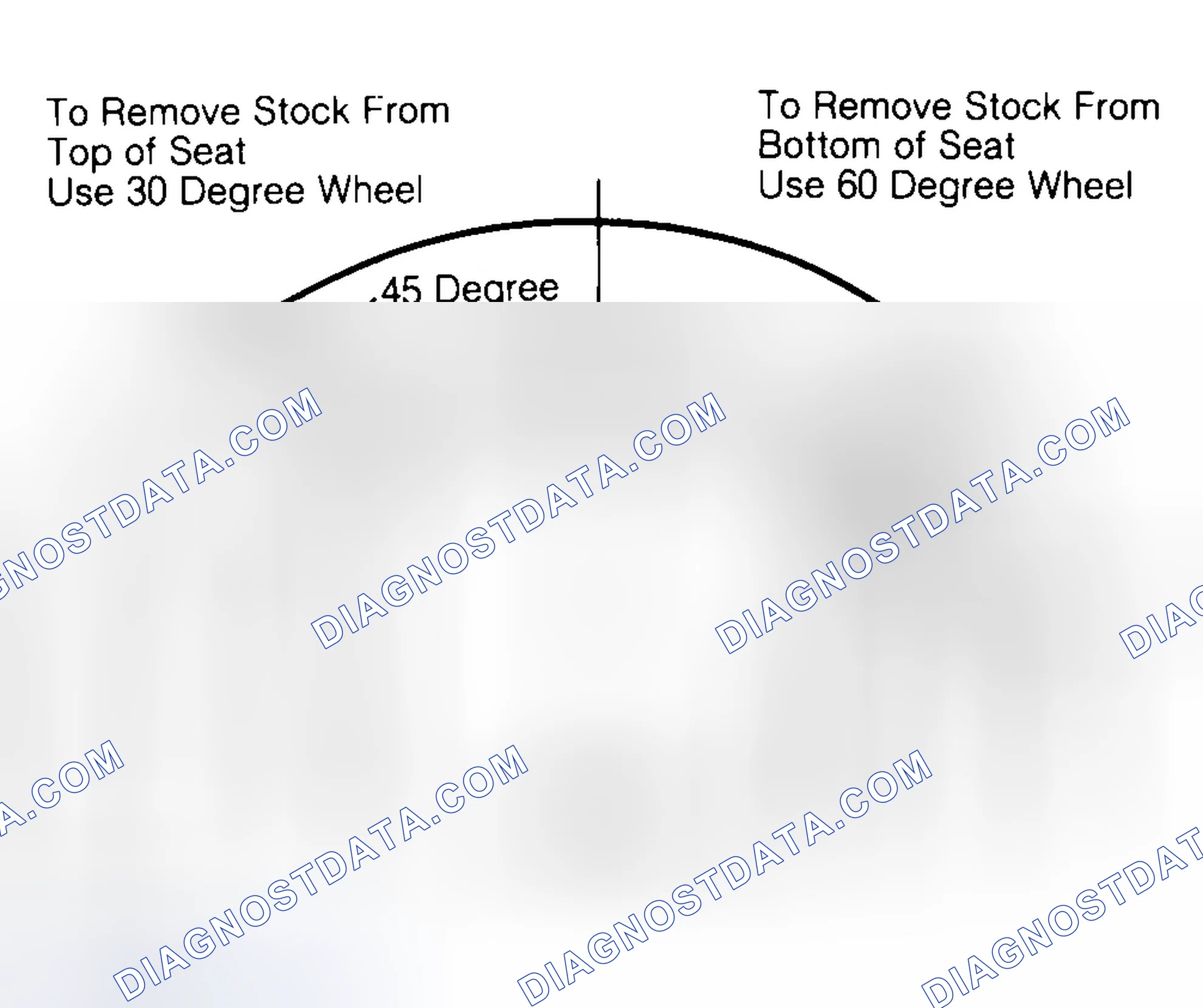 Scheme 19: Adjusting Valve Seat Width
