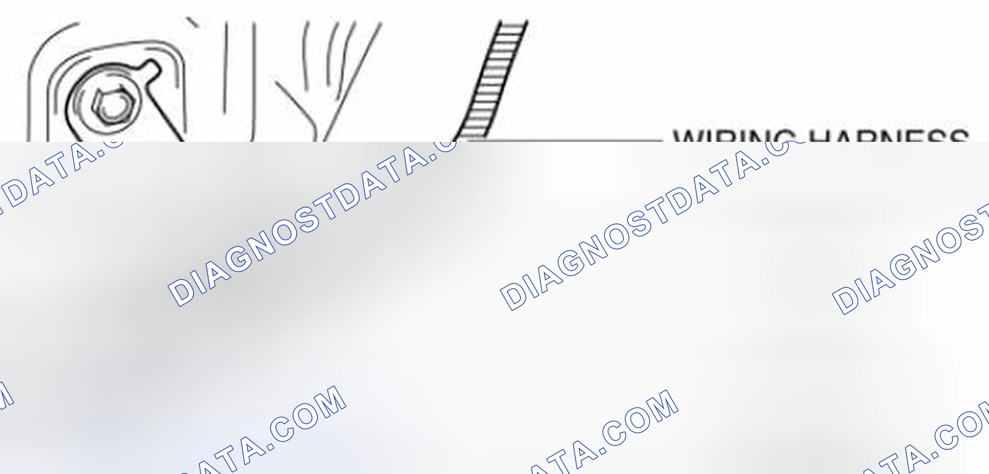 Scheme 165: Assembly of Wiring Harness to Wire Clip Note