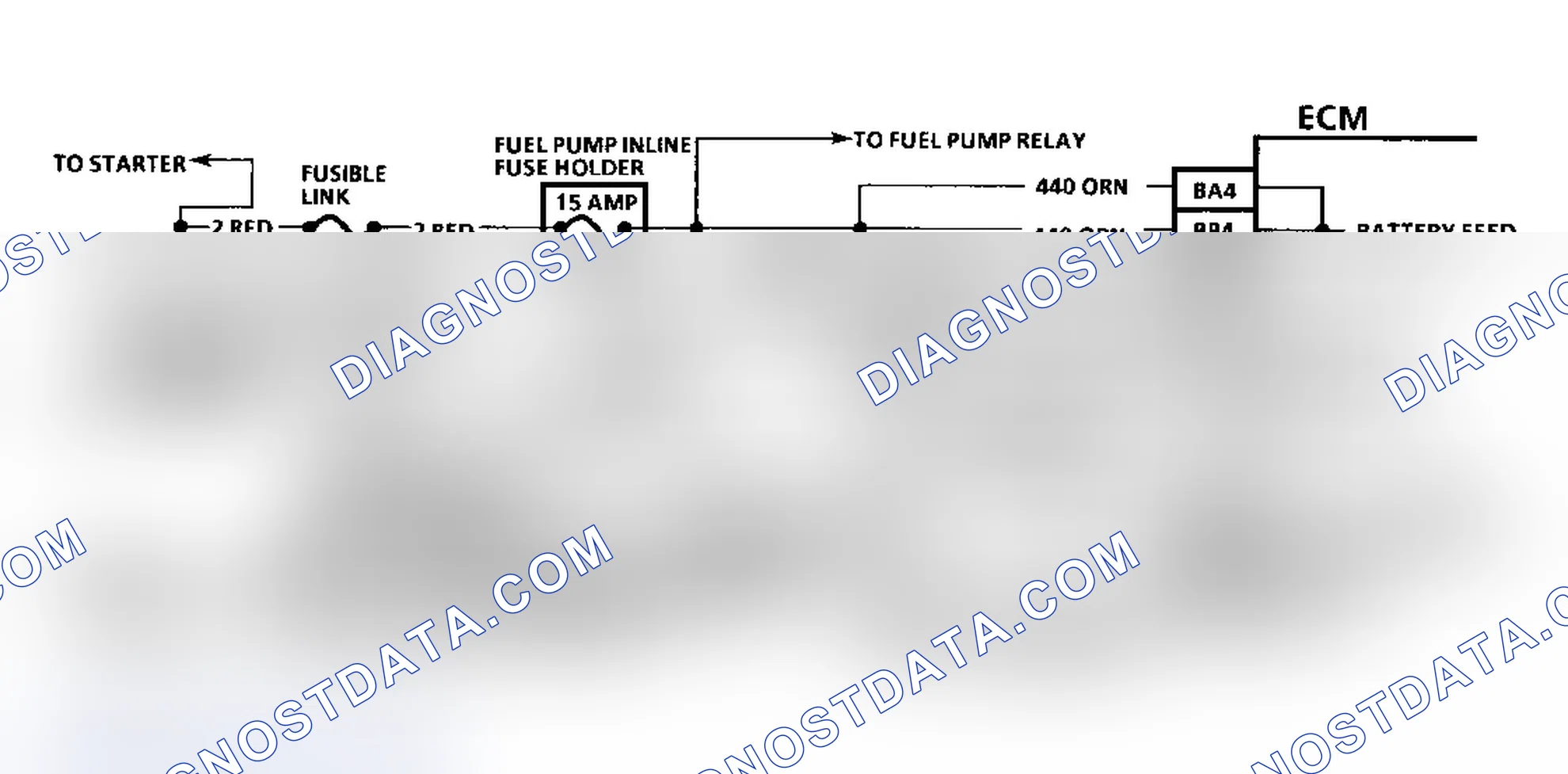 Scheme 46: Code P1630 Schematic (3.1L) System Voltage High/Low