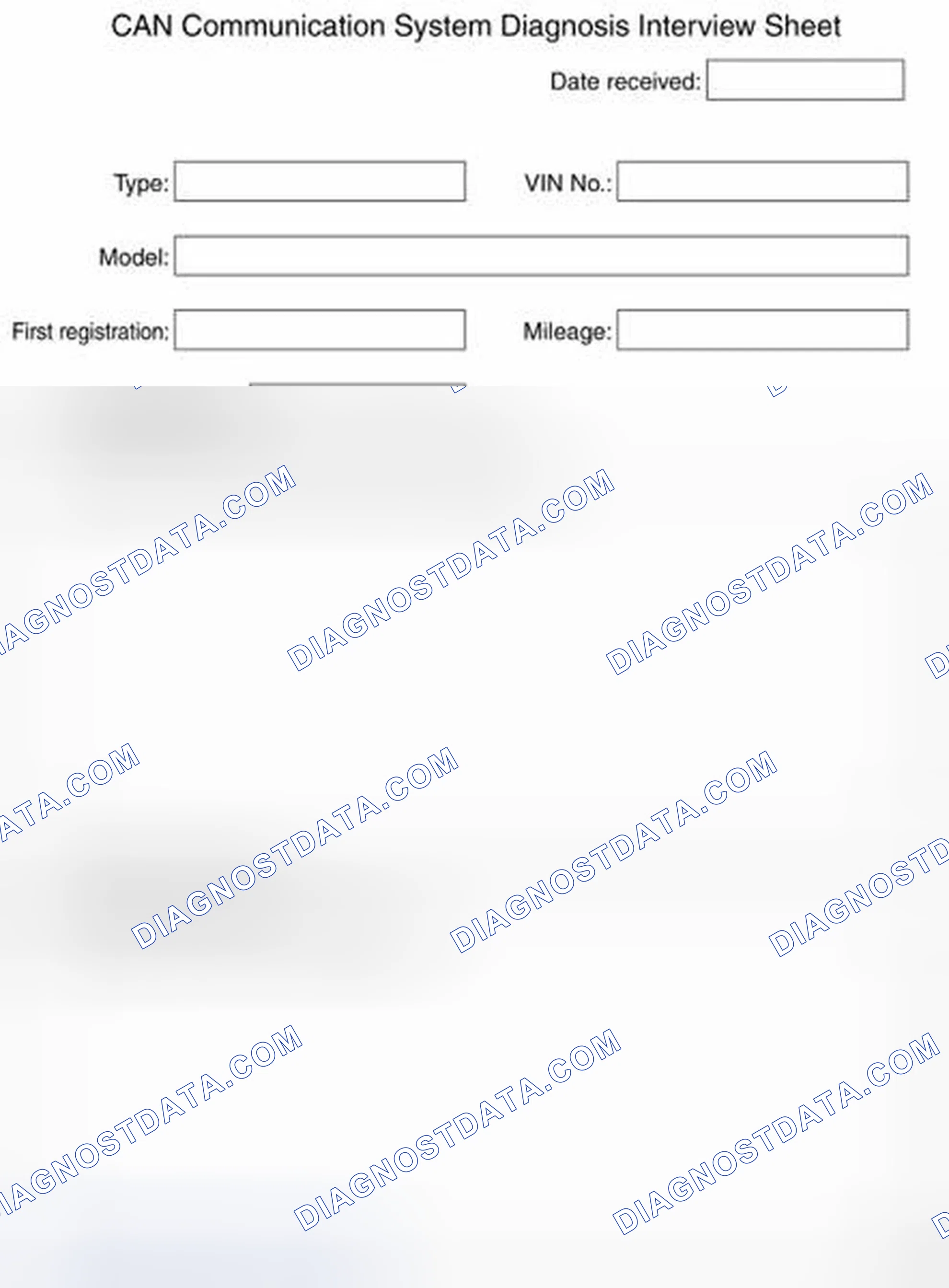 Scheme 25: Interview Sheet