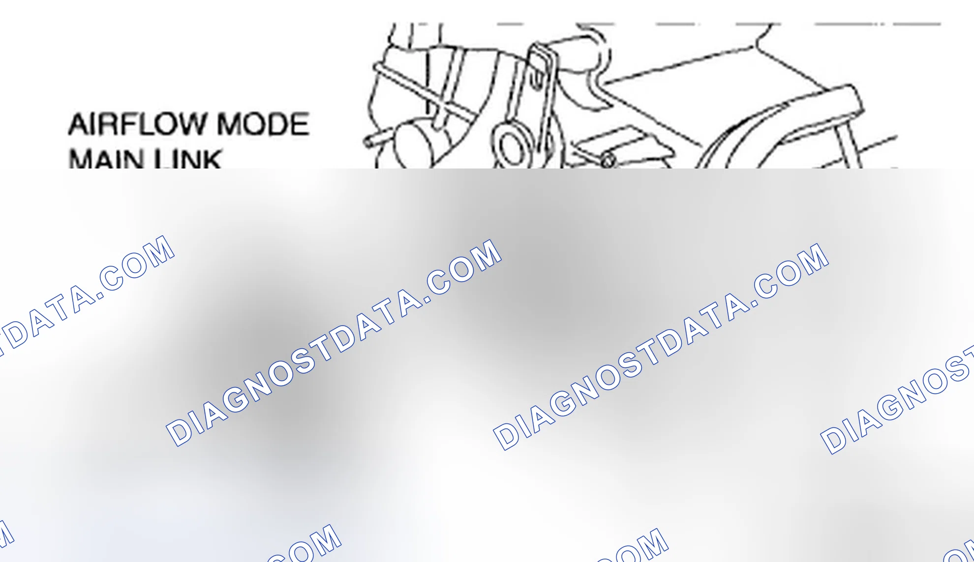 Scheme 54: AIRFLOW MODE MAIN LINK REMOVAL/INSTALLATION