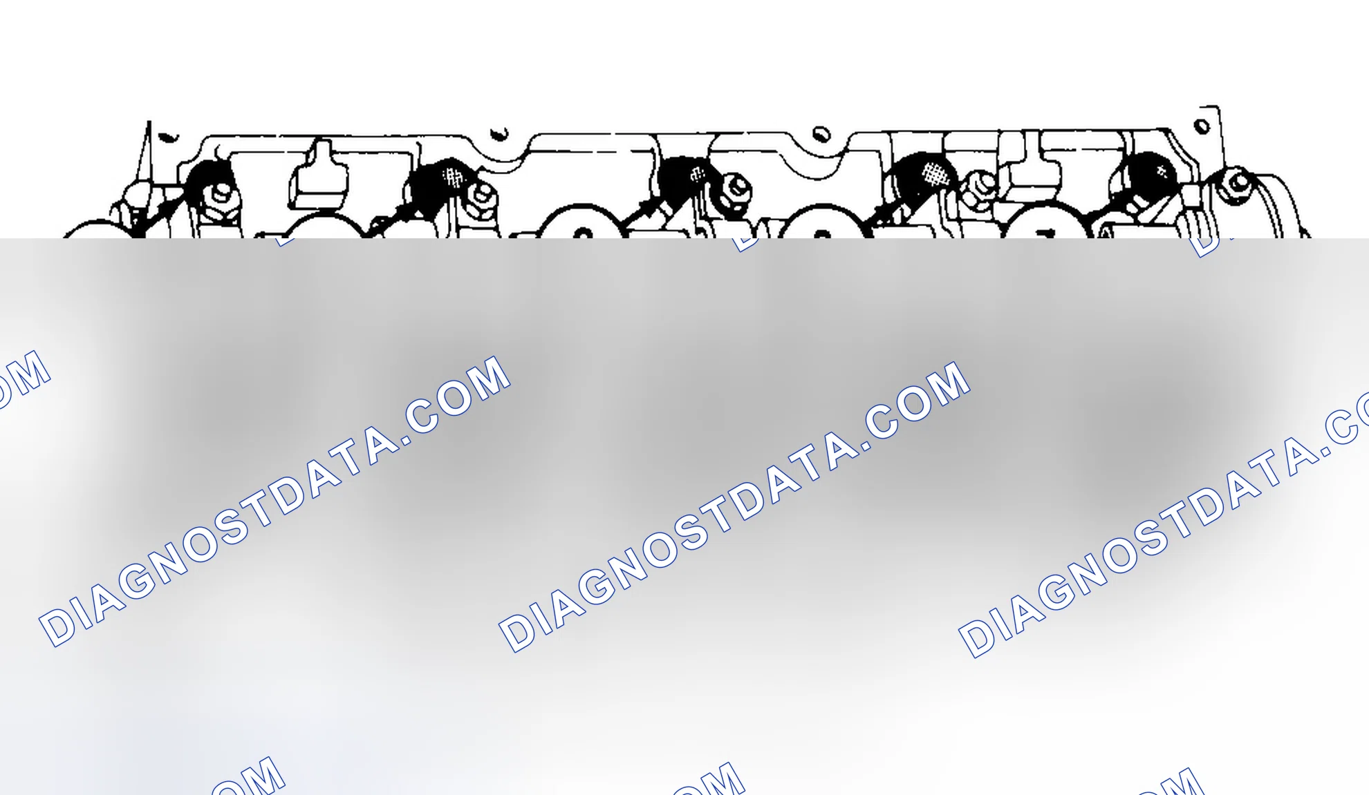 Scheme 7: Typical Cylinder Head Tightening or Loosening Sequence