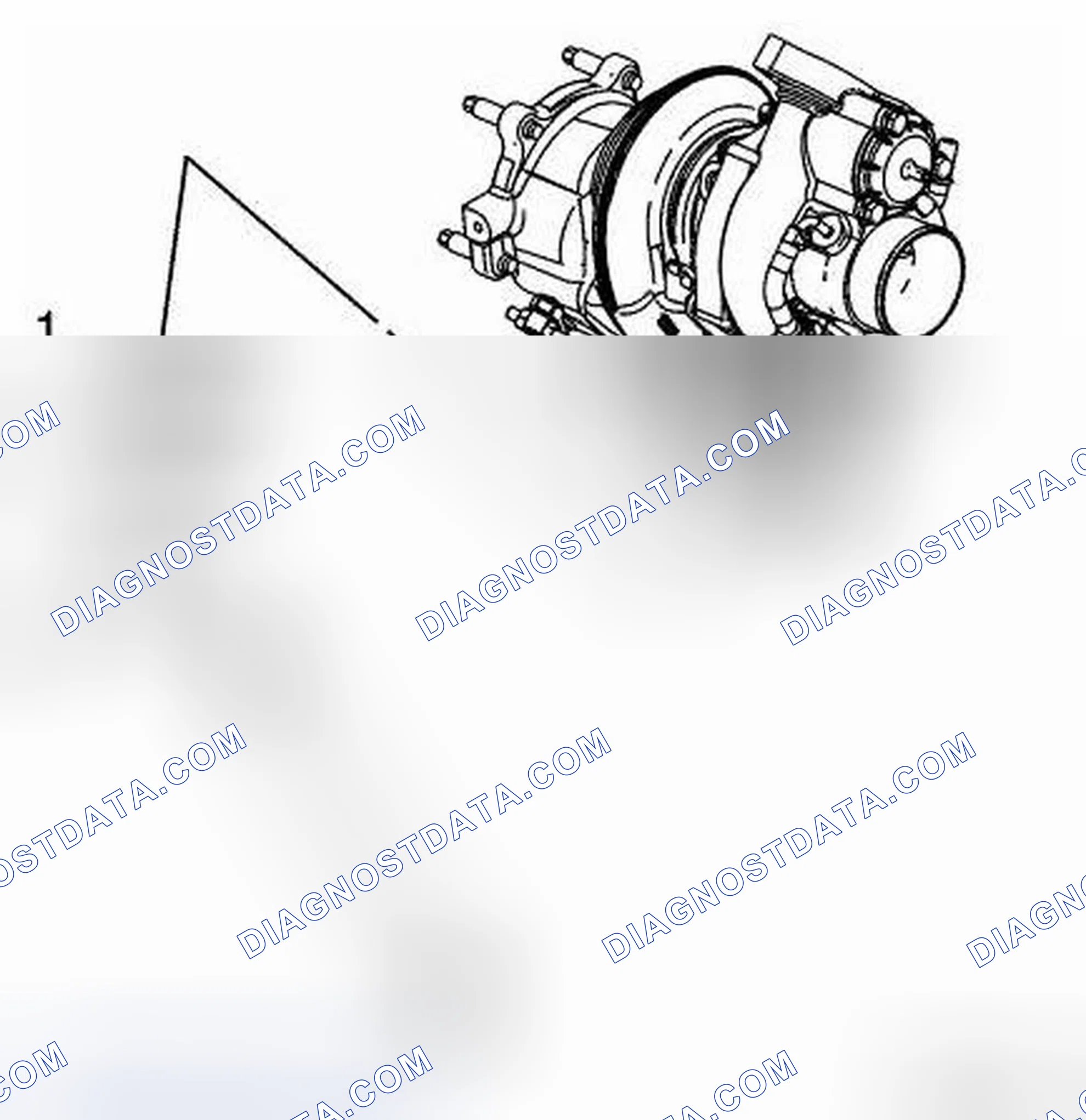 Scheme 302: Turbocharger Installation (LDK, LHU)