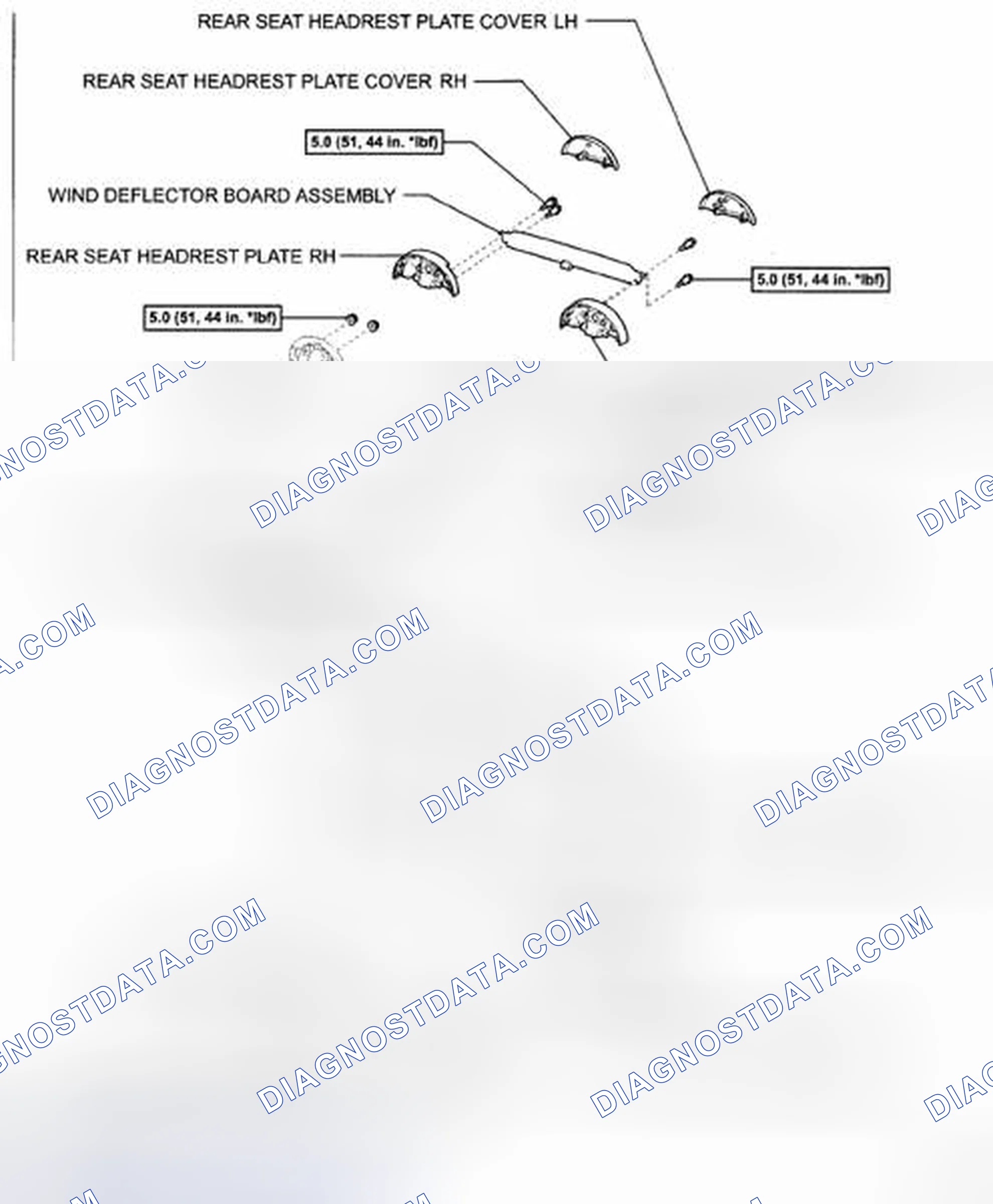Scheme 64: Identifying Quarter Window Glass Components With Torque Specifications (1 Of 3)