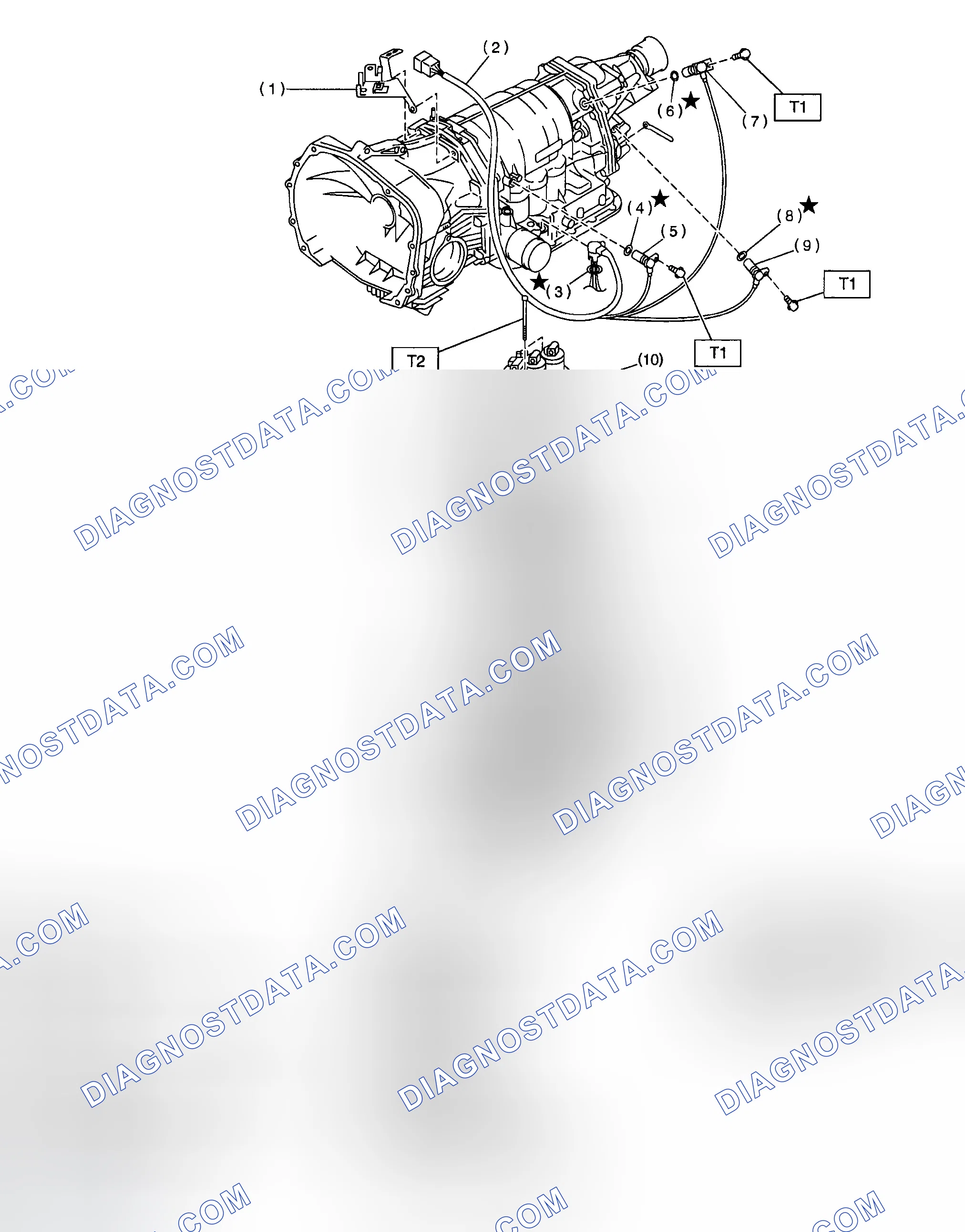 Scheme 47: Identifying Control Valve & Harness Routing Components