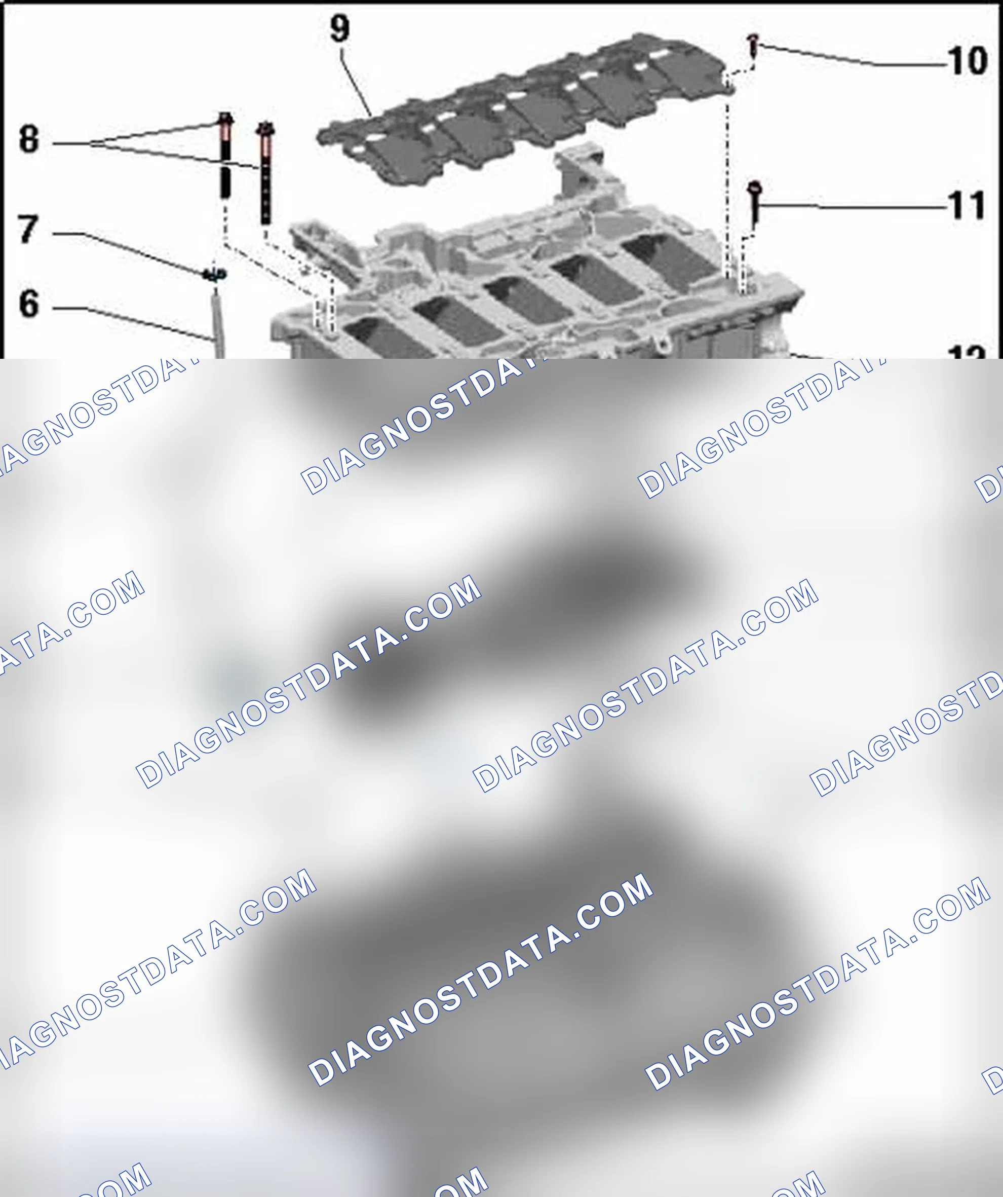 Scheme 198: Crankshaft, Component Overview