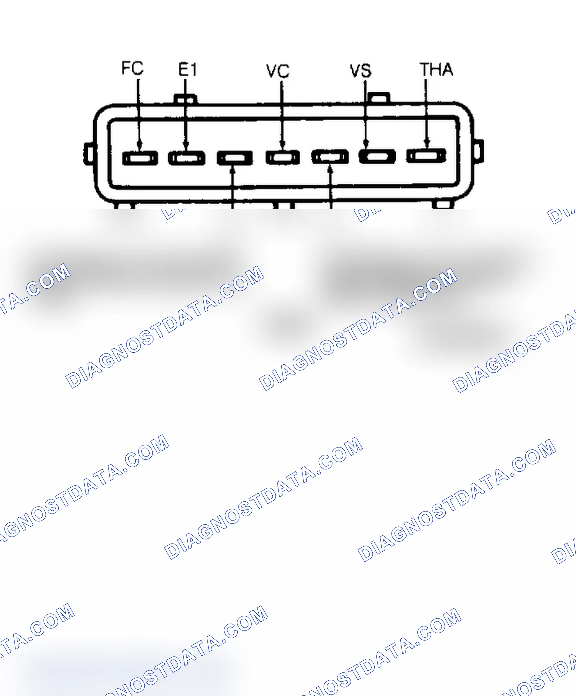 Scheme 12: AIRFLOW METER AIR TEMPERATURE SENSOR RESISTANCE