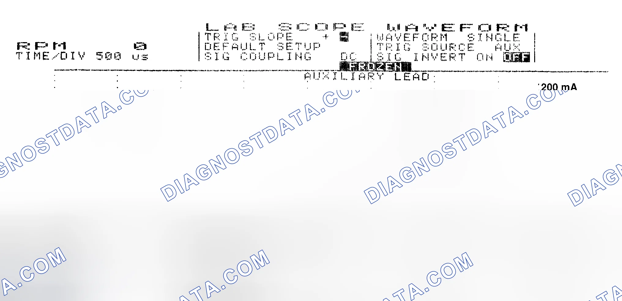 Scheme 17: Single Injector w/Normal Current Flow - Current Pattern