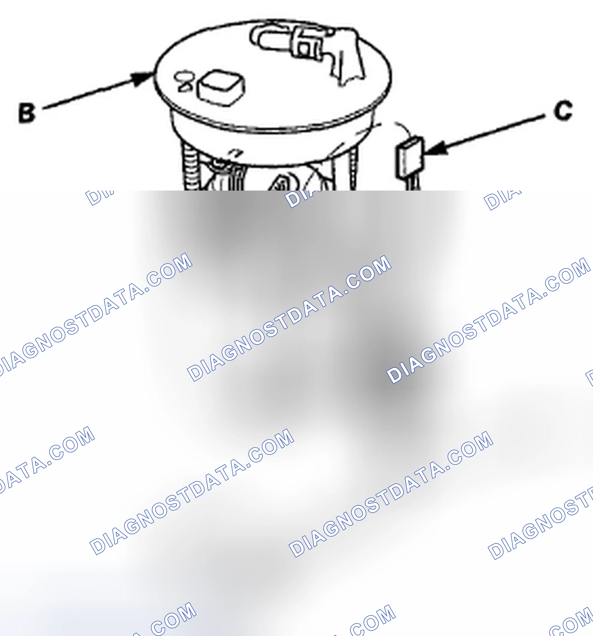 Scheme 232: Fuel Pump/Fuel Gauge Sending Unit Replacement
