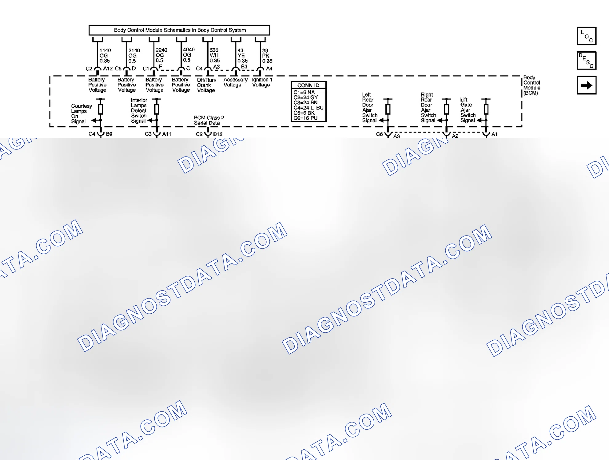Scheme 15: Interior Lights Schematics