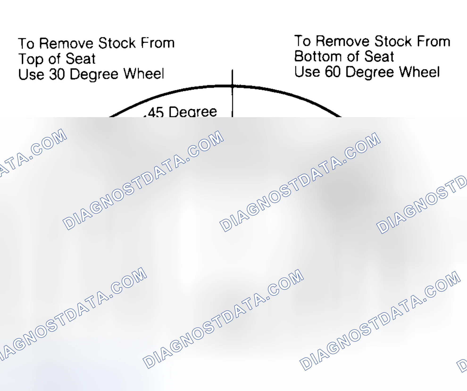 Scheme 19: Adjusting Valve Seat Width
