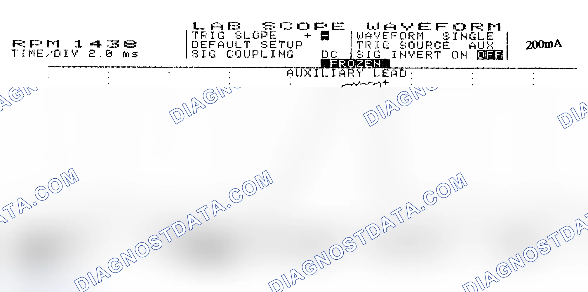 Scheme 15: Single Injector w/Normal Current Flow - Current Pattern
