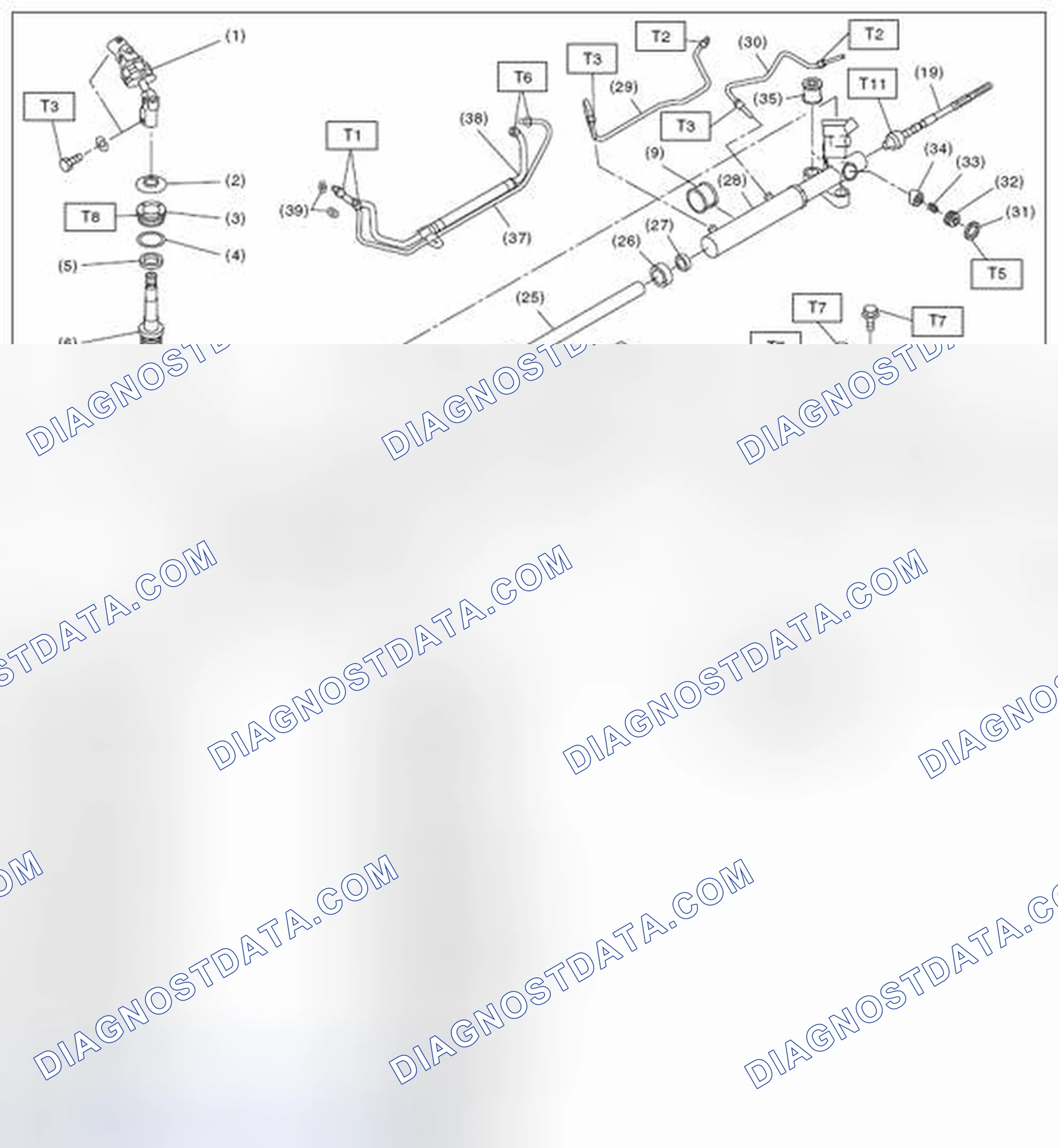 Scheme 19: STEERING GEARBOX
