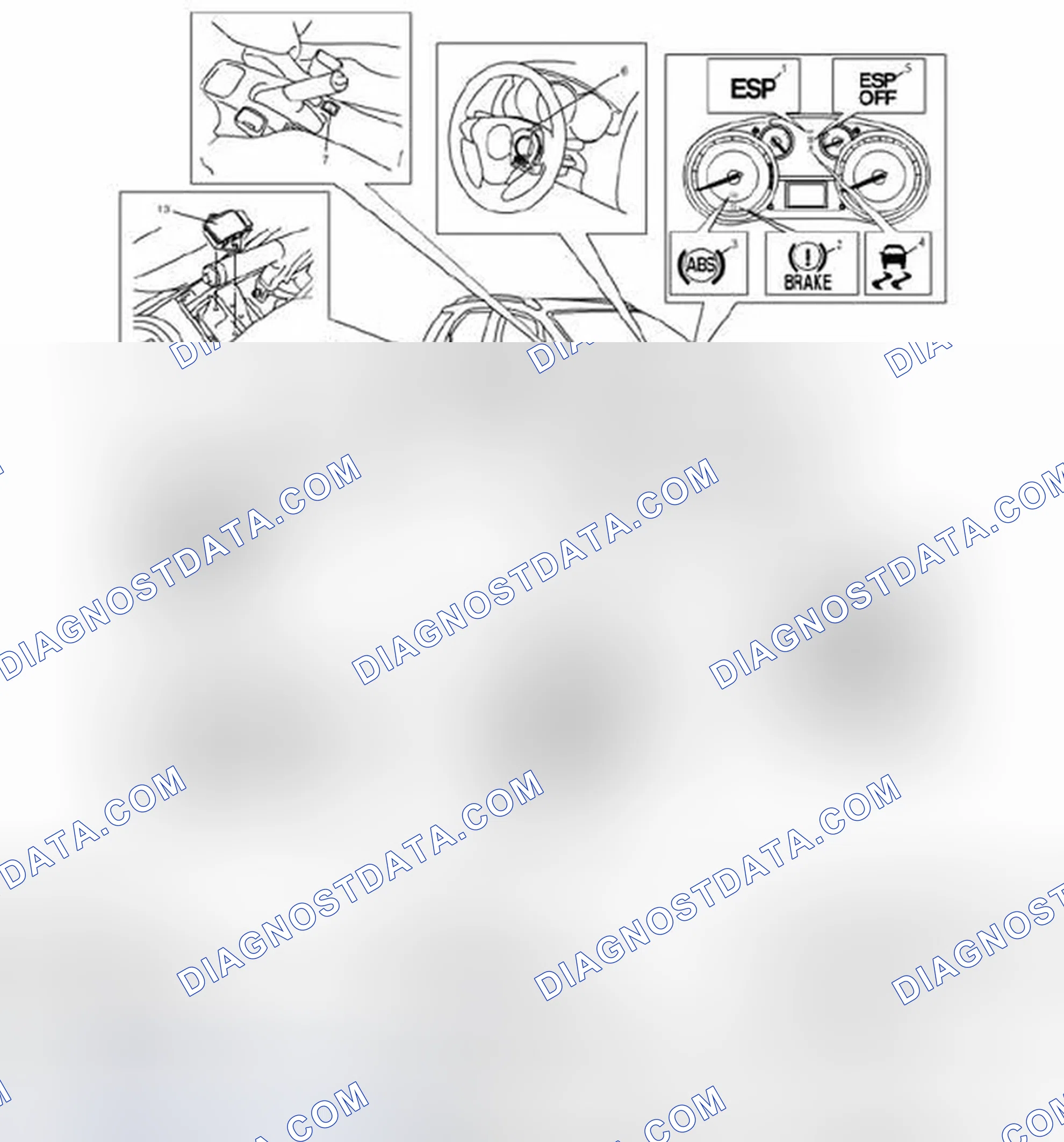 Scheme 5: Electronic Stability Program Component Location
