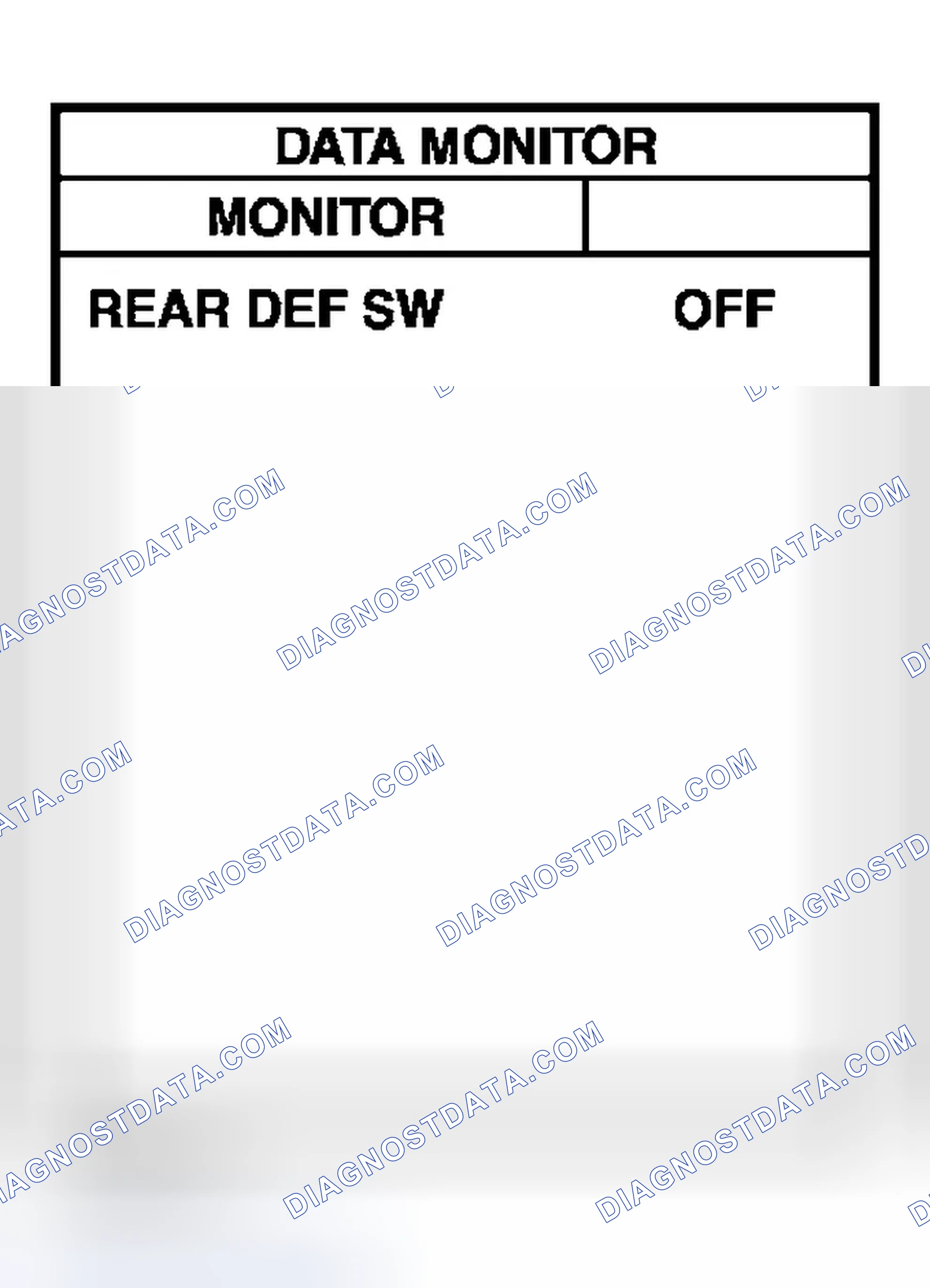 Scheme 114: Rear Window Defogger Switch Circuit Check