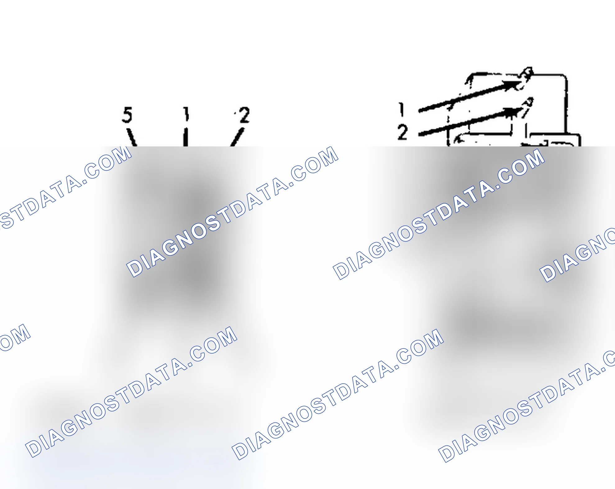 Scheme 4: Master Switch Test Terminals (2-Door Models)
