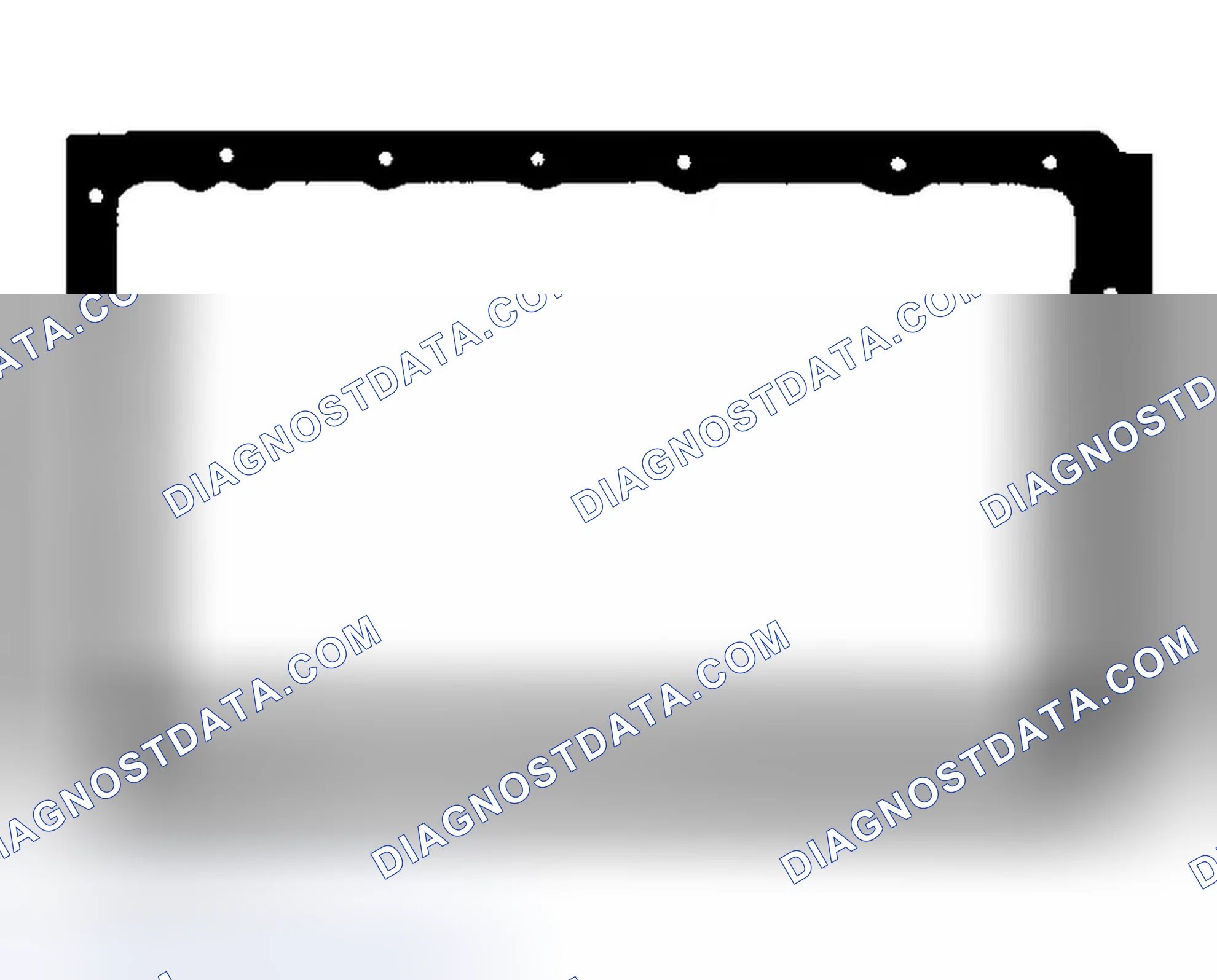 Scheme 1: Identifying Oil Pan Gasket (AW-4)