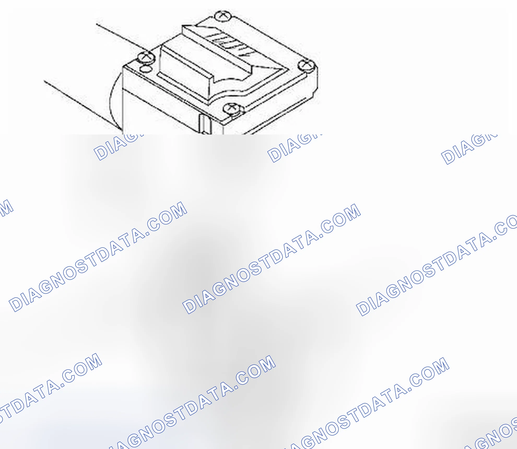 Scheme 50: Engine Coolant Heater Cover Replacement (Housing Cover)