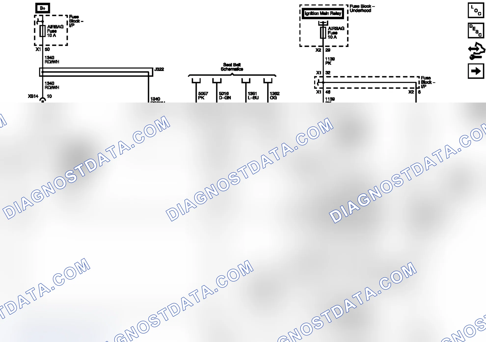 Scheme 1: Power, Ground, Indicators, Passenger Presence Sensors