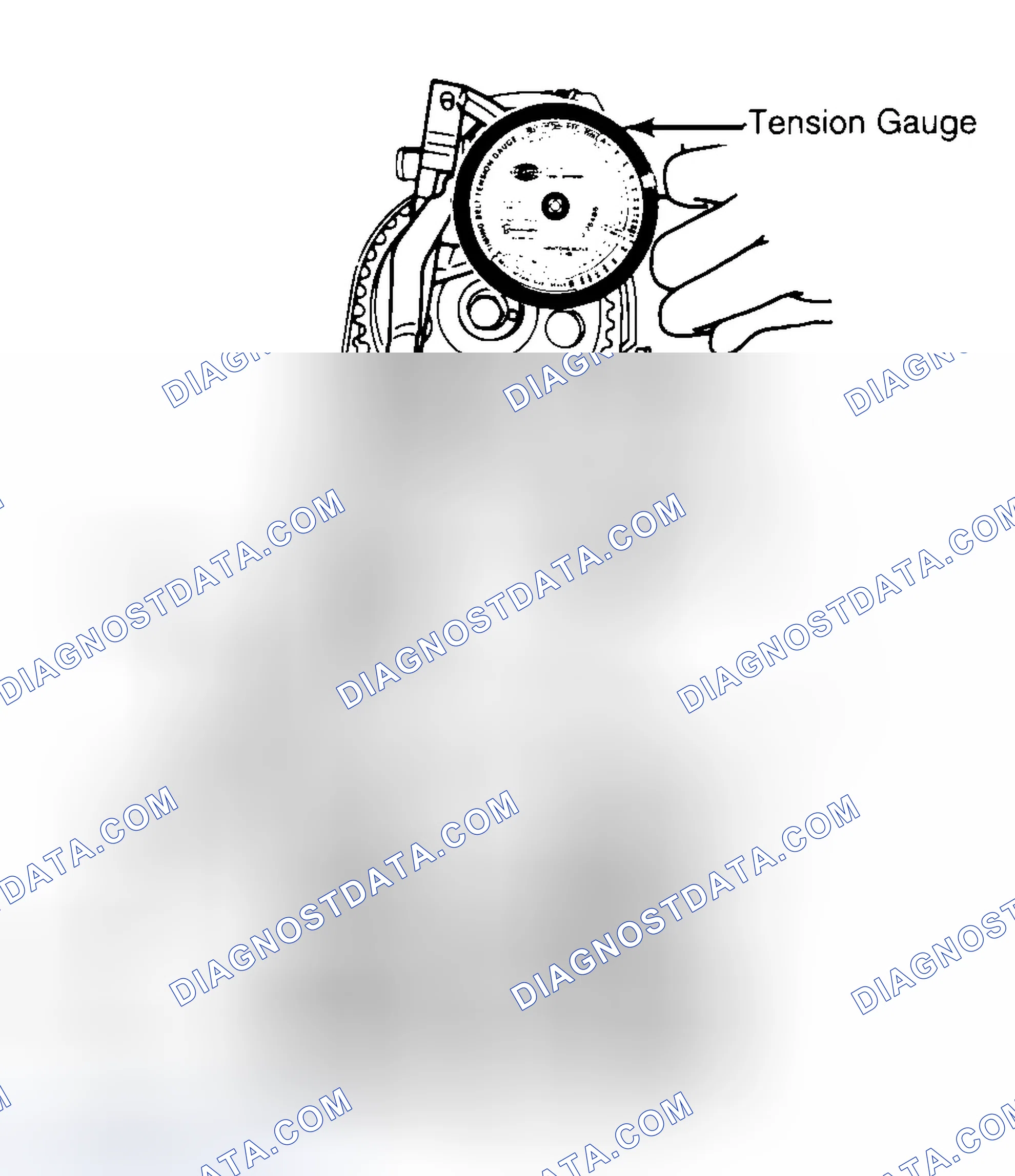Scheme 3: Adjusting Typical Timing Belt Tension