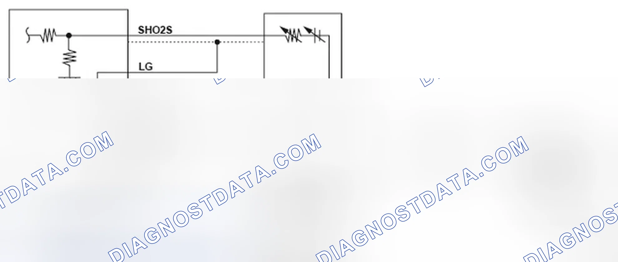 Scheme 183: Secondary Heated Oxygen Sensor (Secondary HO2S (Sensor 2)) Heater Circuit Wiring Diagram